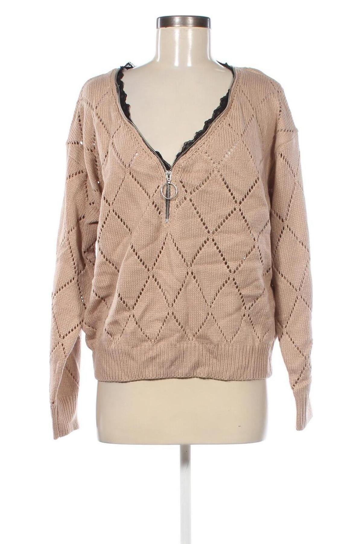 Damenpullover SHEIN, Größe M, Farbe Beige, Preis € 15,00