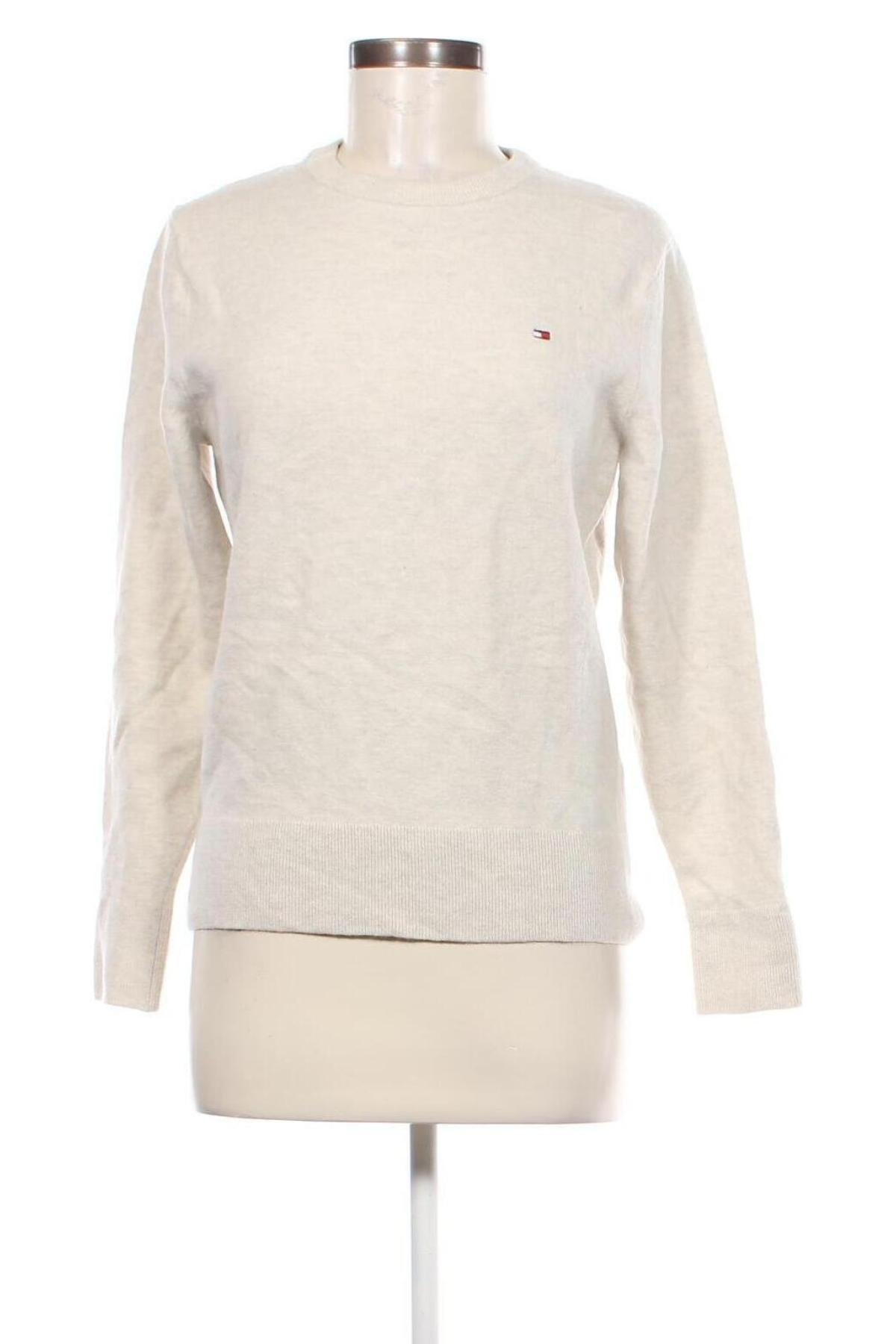 Damenpullover Tommy Hilfiger, Größe M, Farbe Ecru, Preis 49,99 €