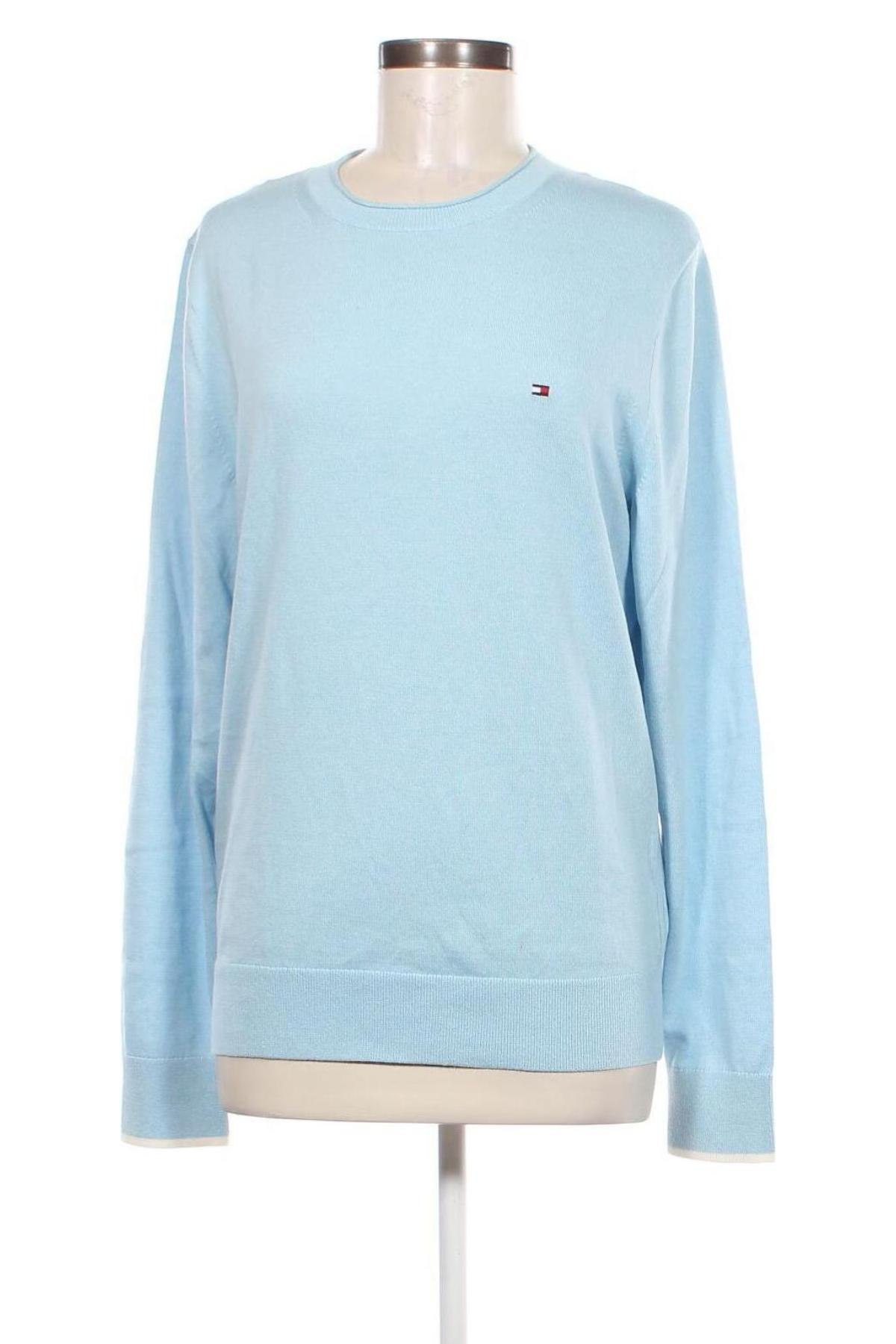 Herrenpullover Tommy Hilfiger, Größe M, Farbe Blau, Preis 64,99 €