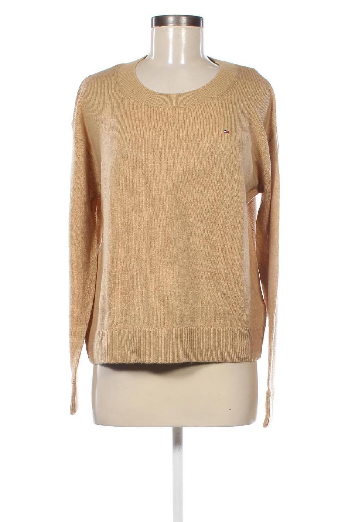 Damenpullover Tommy Hilfiger, Größe M, Farbe Braun, Preis 120,49 €