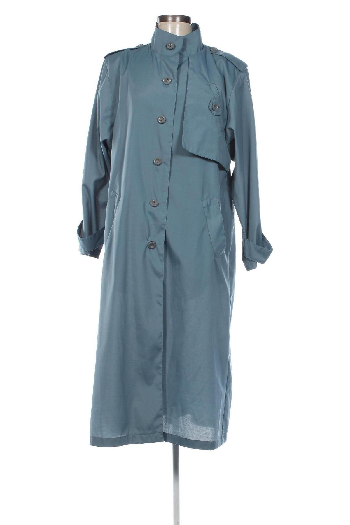 Damen Trench Coat, Größe M, Farbe Blau, Preis € 20,99