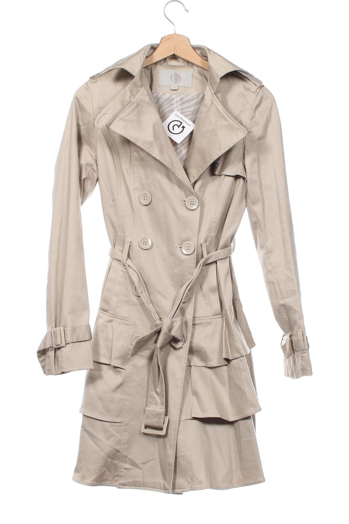 Damen Trench Coat, Größe S, Farbe Ecru, Preis € 24,99