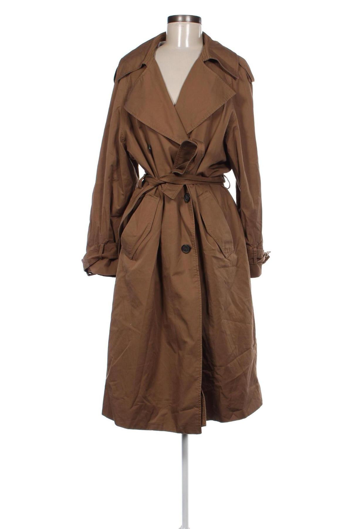 Damen Trenchcoat H&M, Größe L, Farbe Braun, Preis 22,99 €