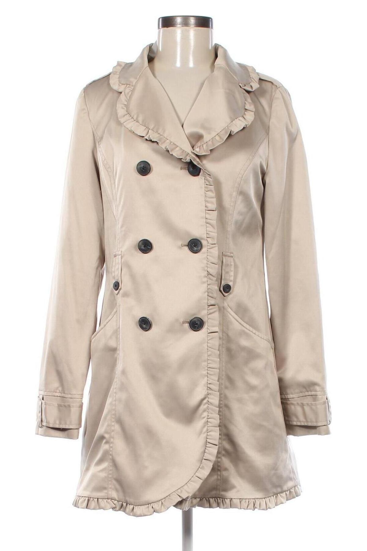 Damen Trenchcoat Moods Of Norway, Größe M, Farbe Beige, Preis 57,99 €