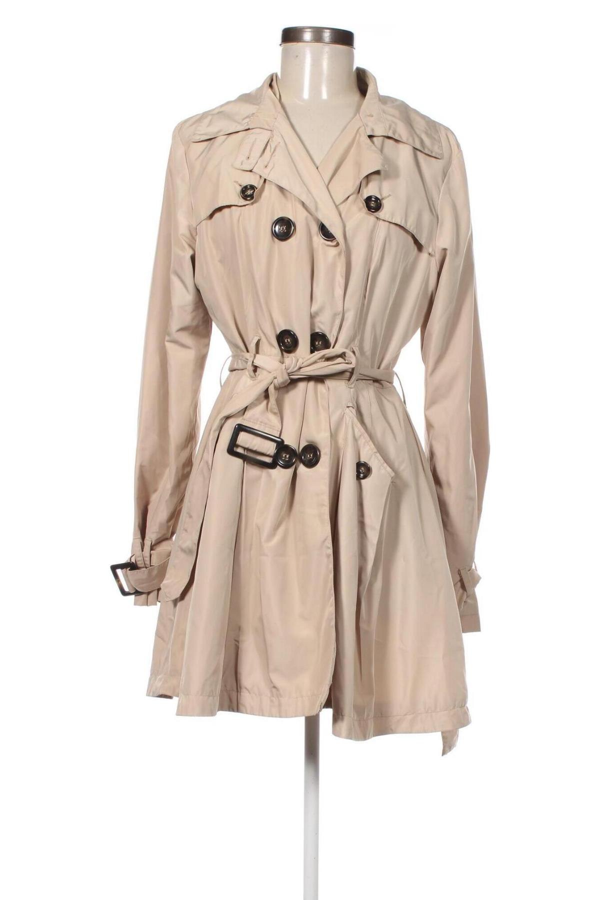 Damen Trench Coat Motivi, Größe XL, Farbe Beige, Preis € 36,49