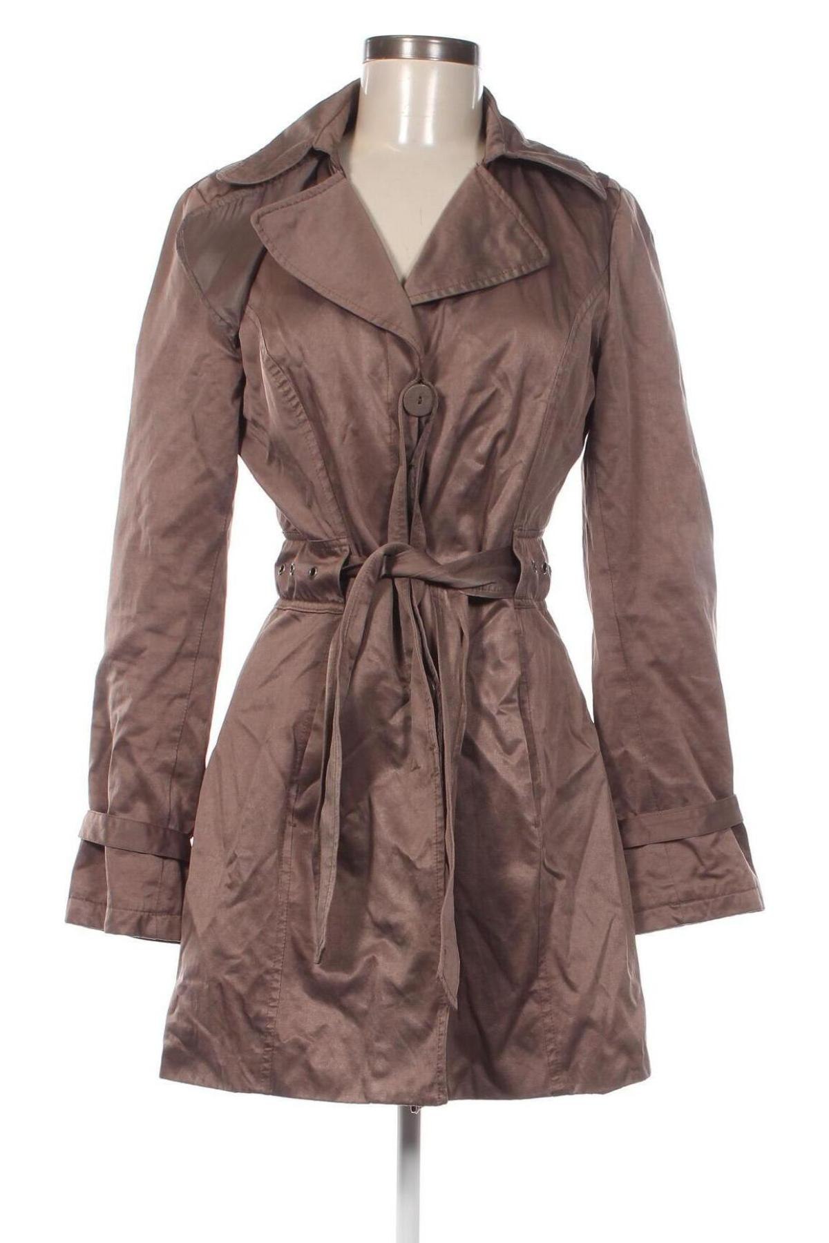 Damen Trench Coat Orsay, Größe S, Farbe Braun, Preis € 21,99