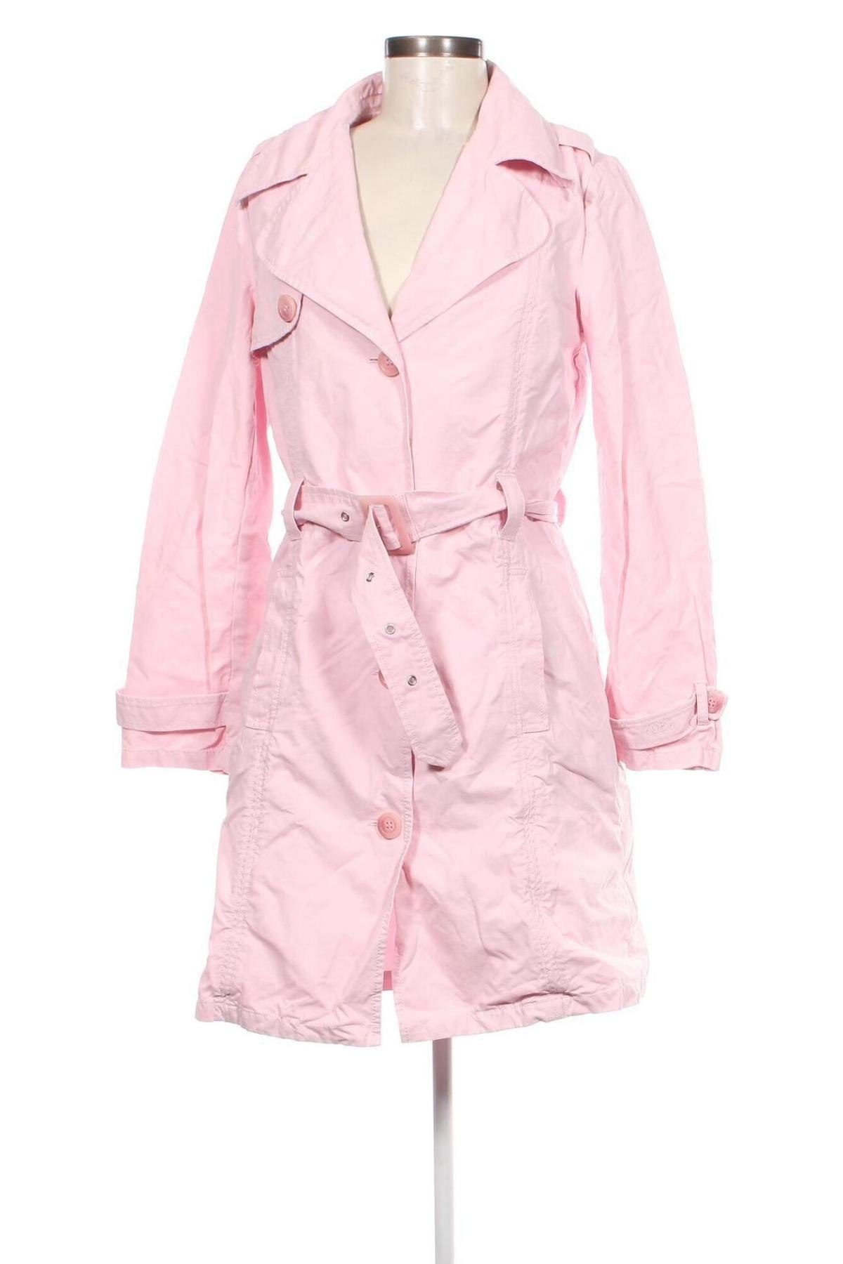 Damen Trenchcoat S.Oliver, Größe M, Farbe Rosa, Preis 66,99 €