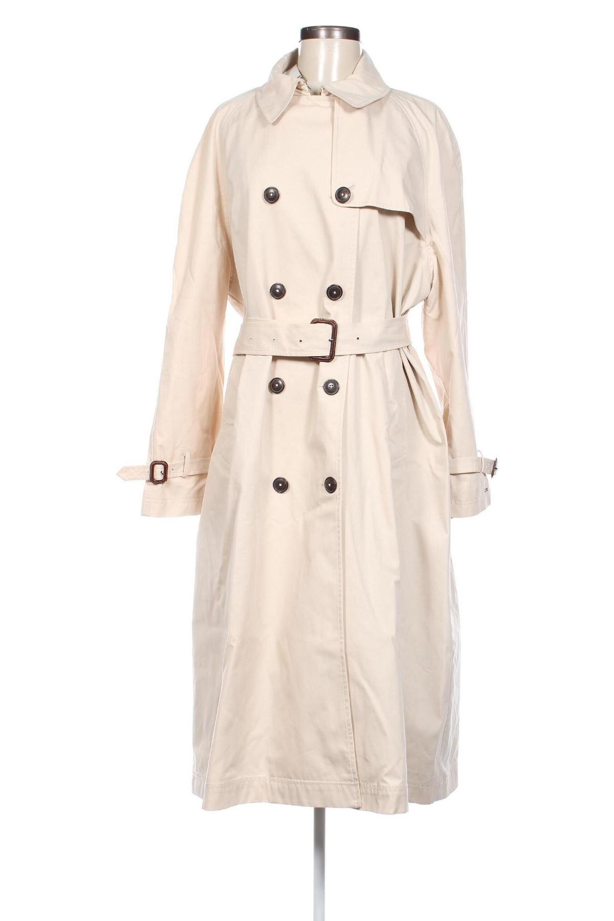 Damen Trenchcoat Tommy Hilfiger, Größe L, Farbe Ecru, Preis 346,99 €