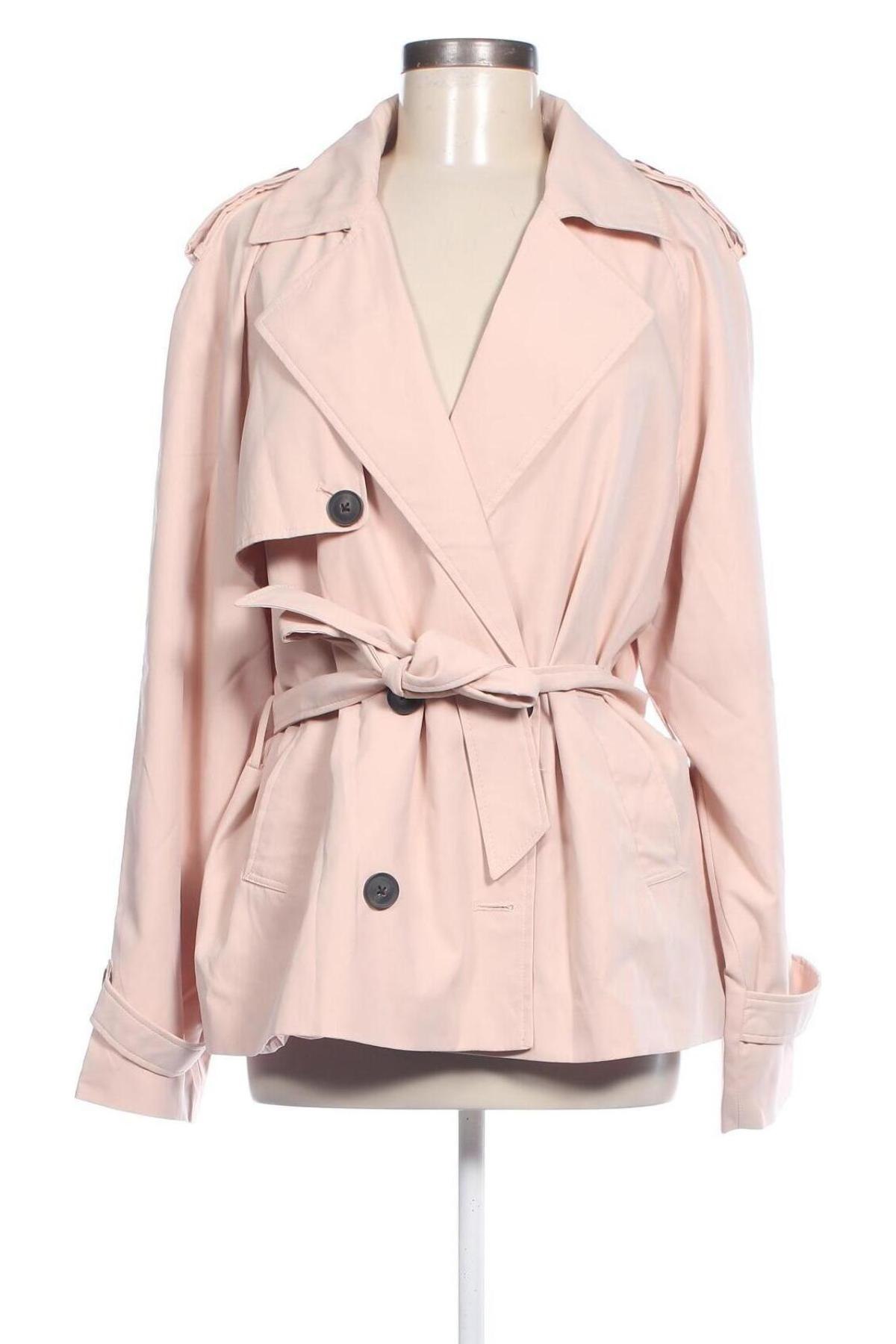 Damen Trenchcoat Vero Moda, Größe XL, Farbe Rosa, Preis 42,49 €