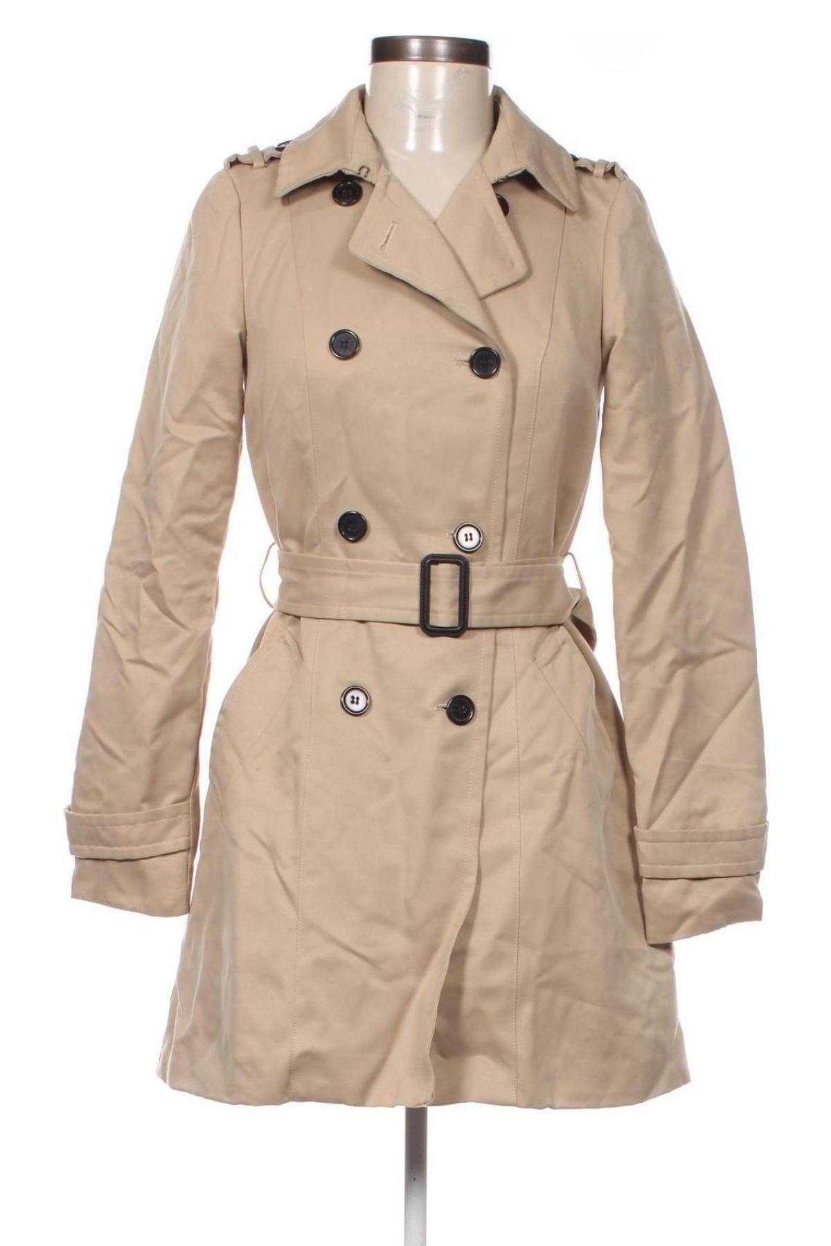 Damen Trenchcoat Vero Moda, Größe XS, Farbe Beige, Preis 33,79 €