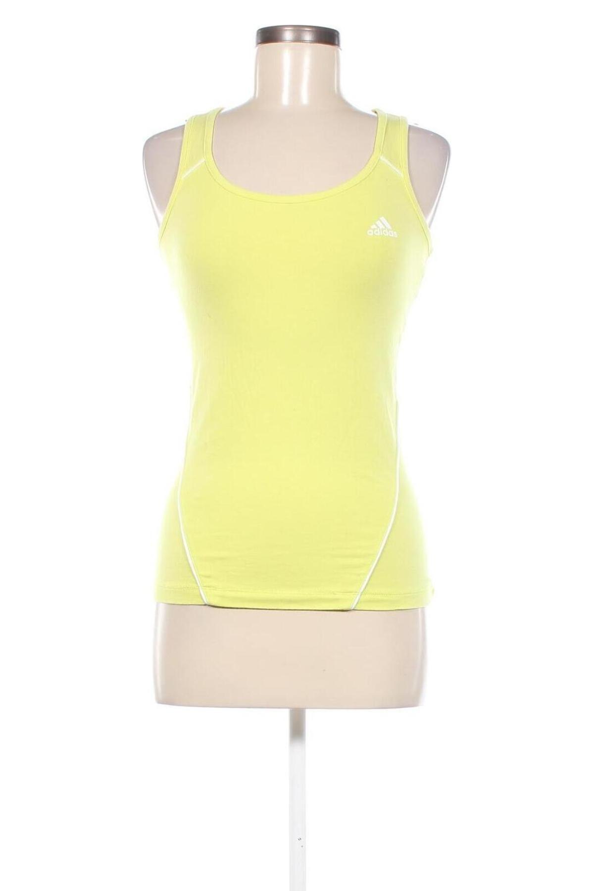 Damen Sporttop Adidas, Größe M, Farbe Grün, Preis € 23,99