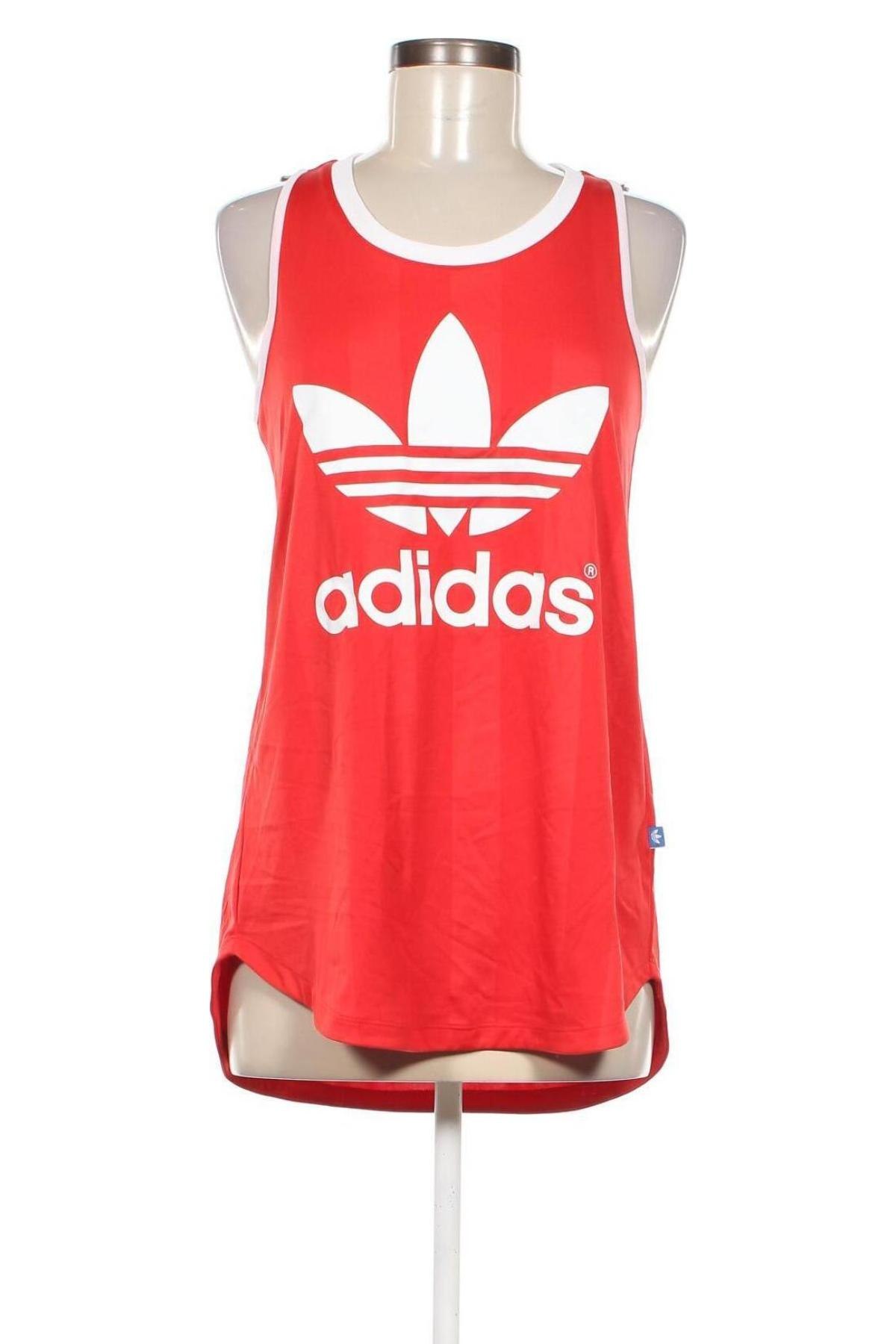 Damski sportowy top Adidas Originals, Rozmiar S, Kolor Czerwony, Cena 98,99 zł