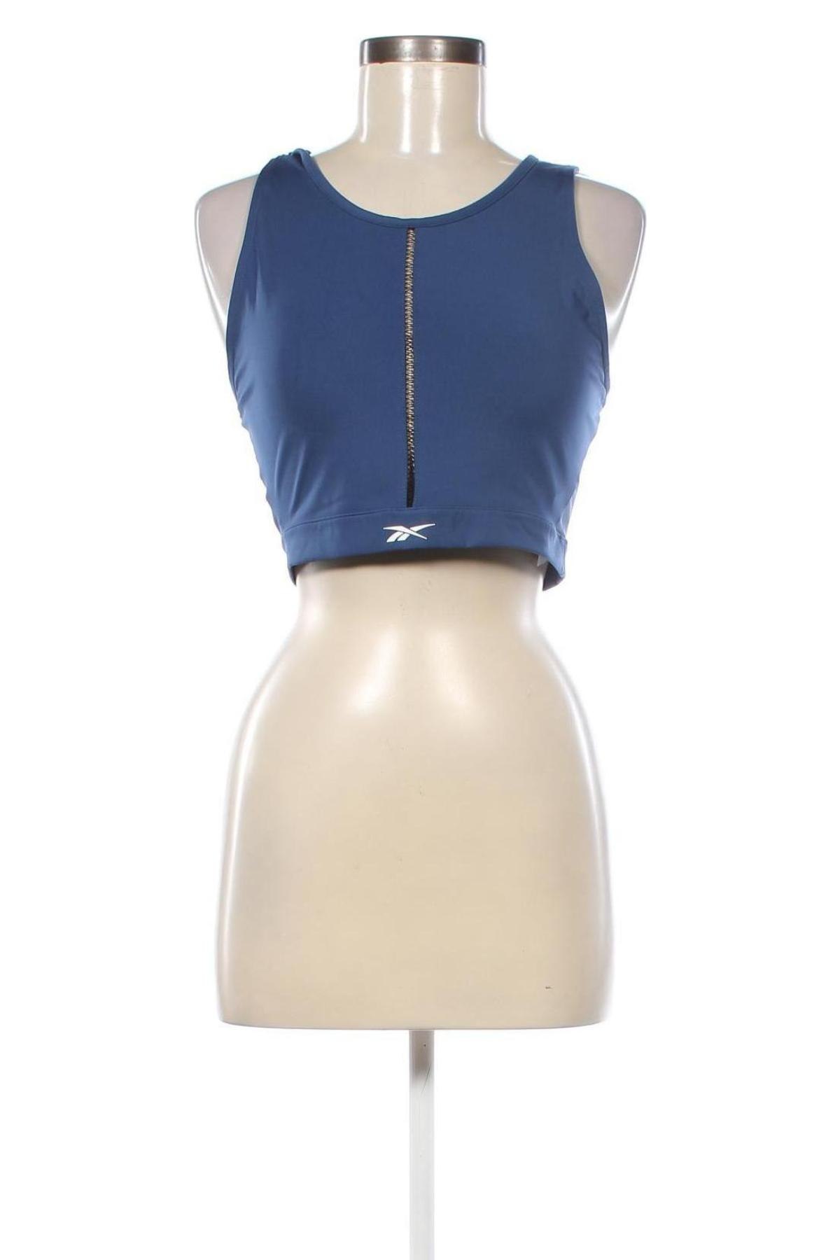 Damen Sporttop Reebok, Größe M, Farbe Blau, Preis € 9,99