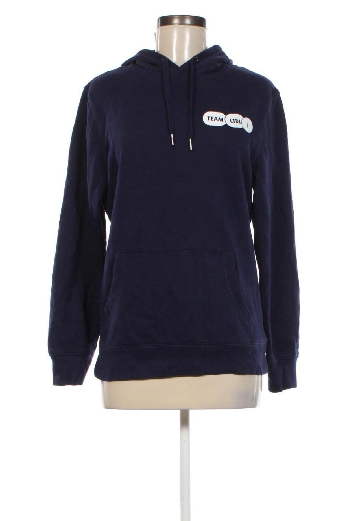 Damen Sweatshirt Best Connections, Größe M, Farbe Blau, Preis 8,49 €