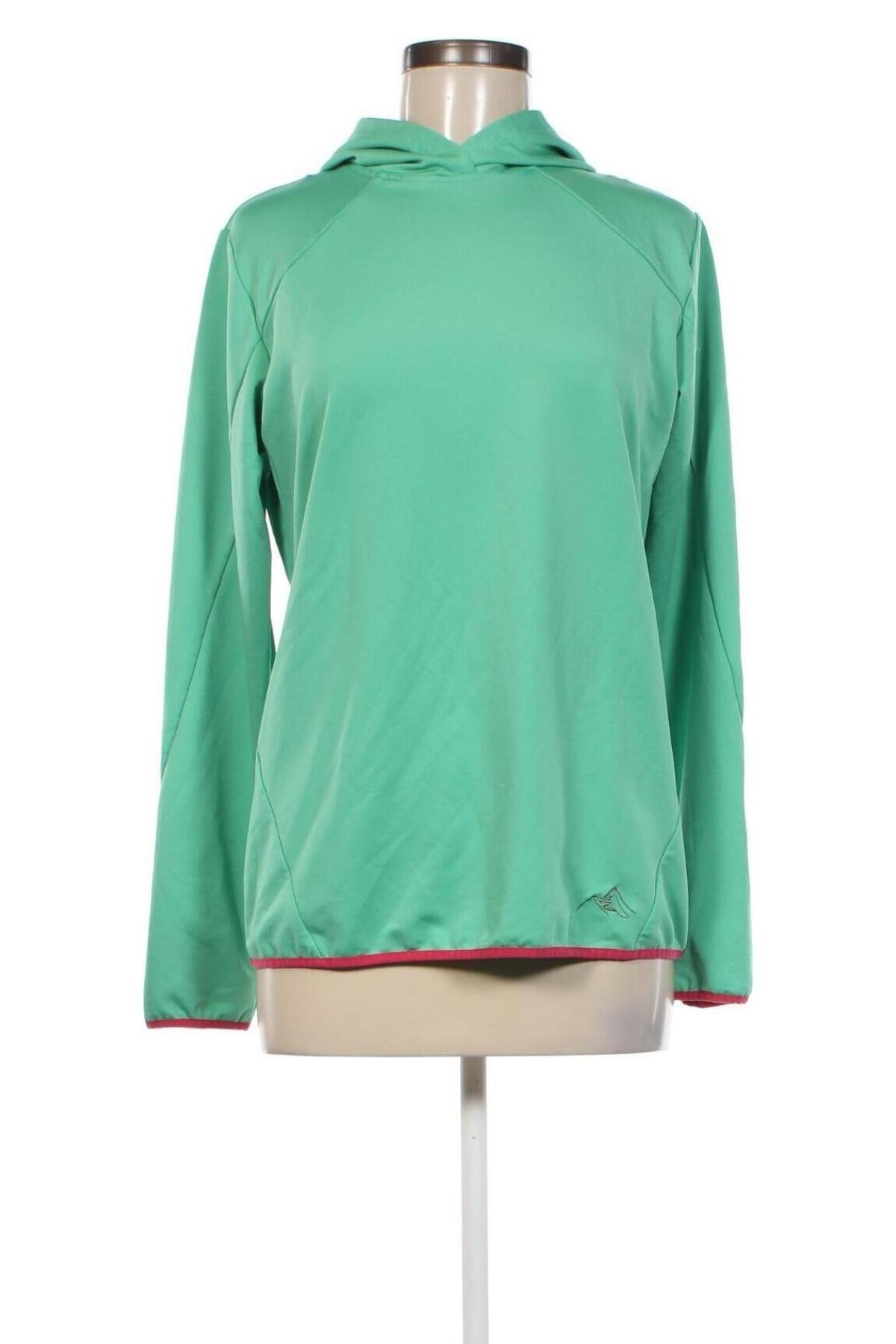 Damen Sweatshirt Crivit, Größe L, Farbe Grün, Preis 8,49 €