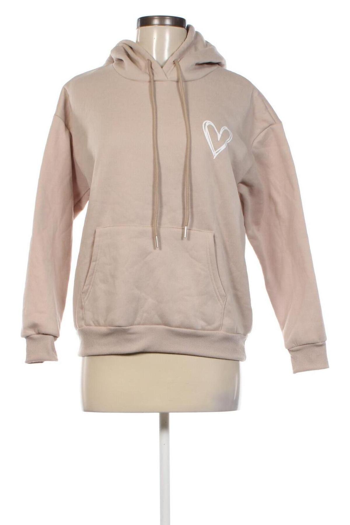 Damen Sweatshirt SHEIN, Größe S, Farbe Beige, Preis € 8,49