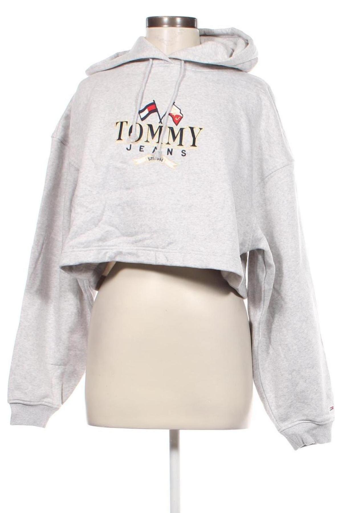 Dámska mikina  Tommy Jeans, Veľkosť XL, Farba Sivá, Cena  38,75 €