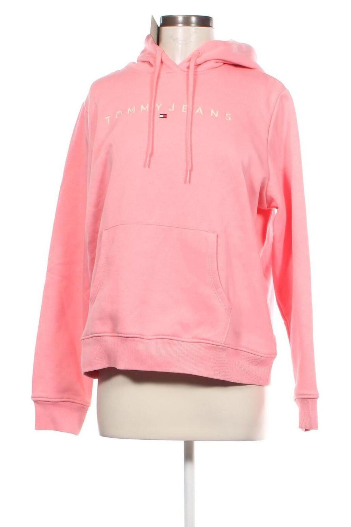 Damen Sweatshirt Tommy Jeans, Größe XL, Farbe Rosa, Preis € 68,99