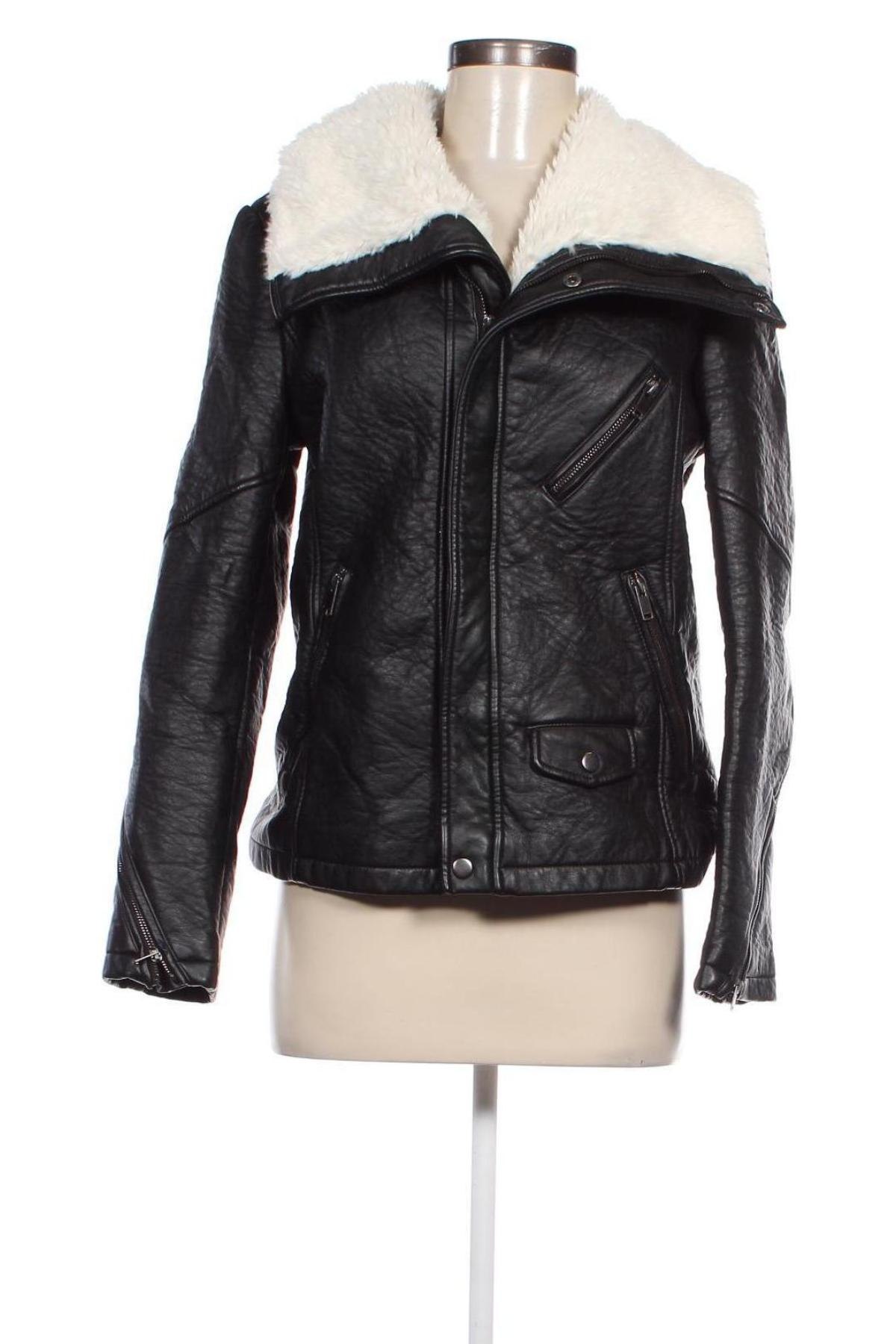 Damen Lederjacke Esprit, Größe M, Farbe Schwarz, Preis € 28,29