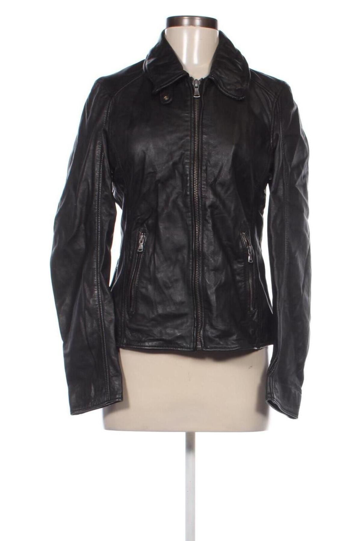 Damen Lederjacke Oakwood, Größe L, Farbe Schwarz, Preis 315,49 €