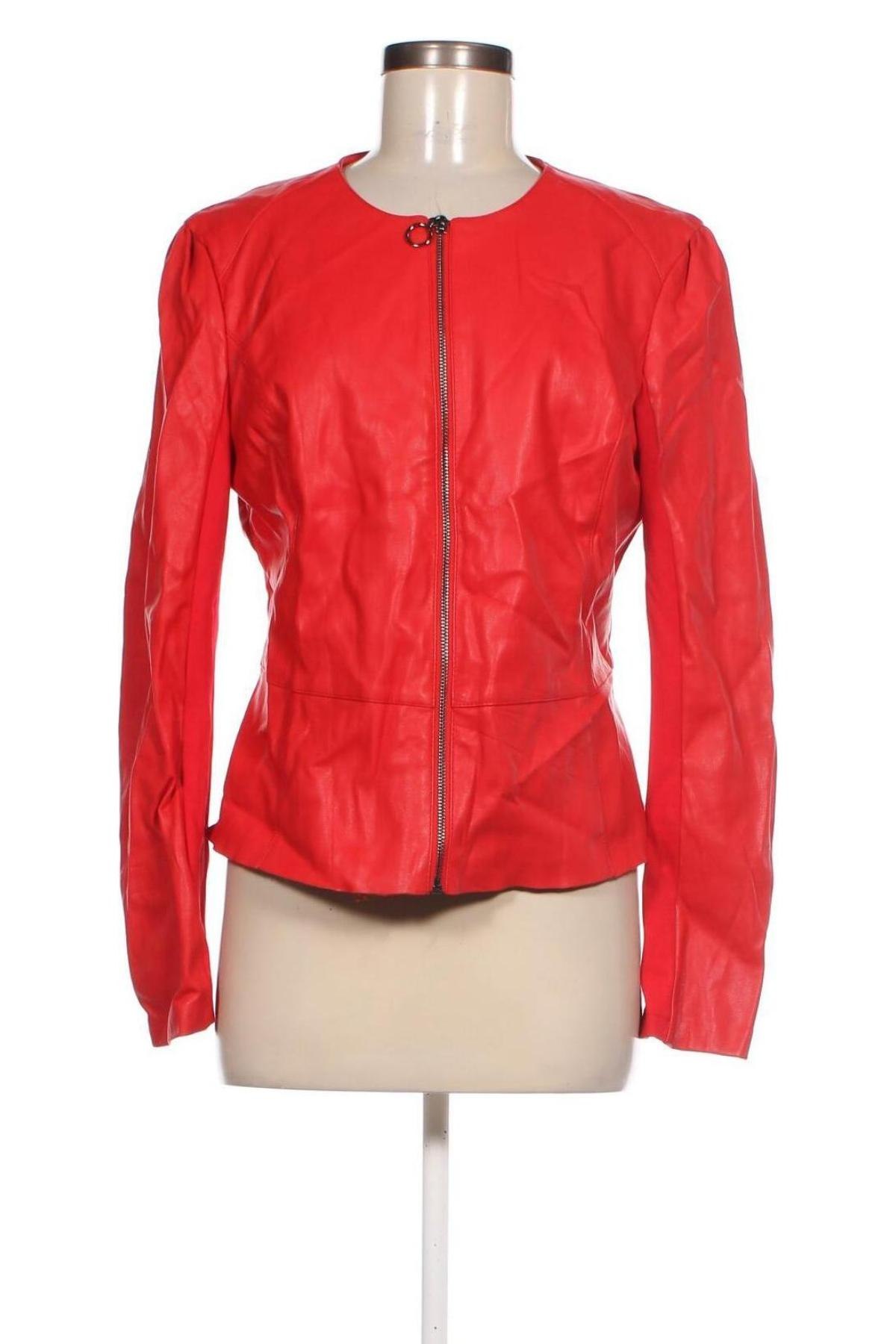 Damen Lederjacke Orsay, Größe L, Farbe Rot, Preis 40,79 €