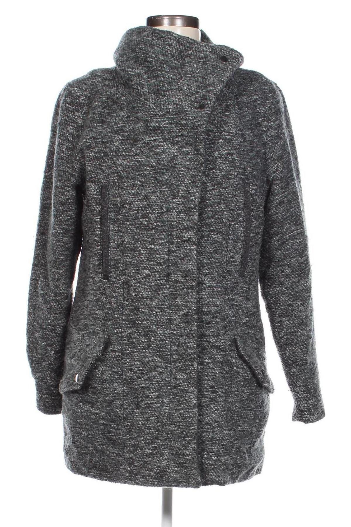 Damenmantel Bershka, Größe M, Farbe Grau, Preis 33,99 €