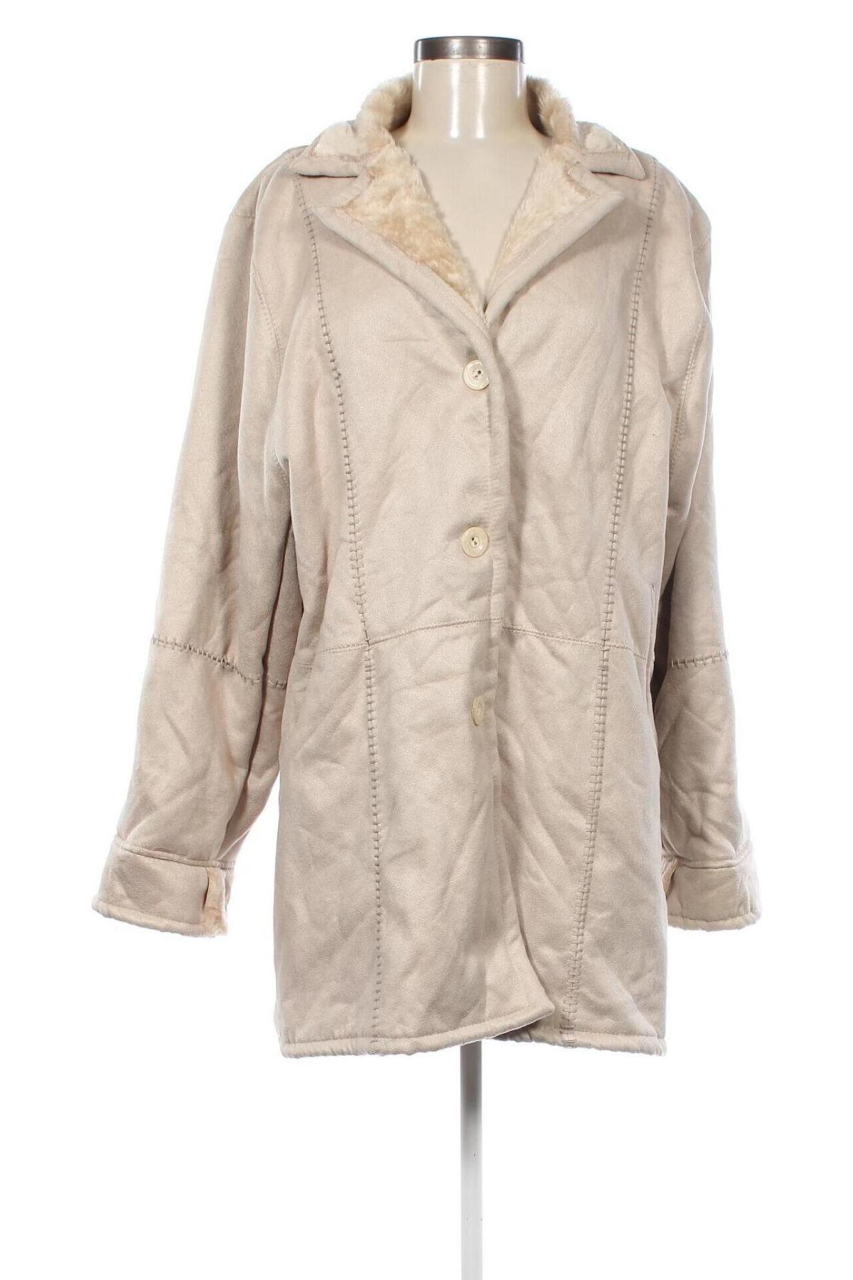 Damenmantel Gabriella Vicenza, Größe XXL, Farbe Beige, Preis 33,99 €