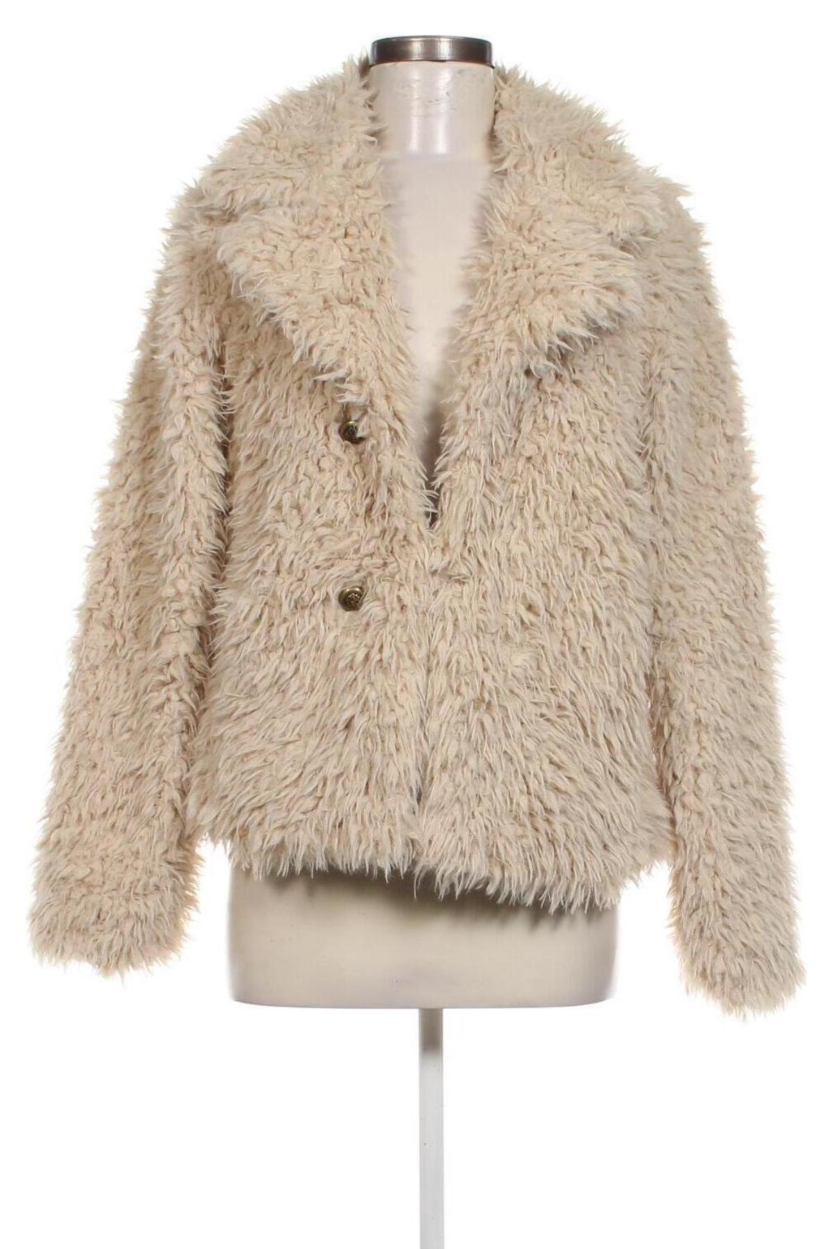 Damenmantel Vero Moda, Größe M, Farbe Ecru, Preis € 38,49