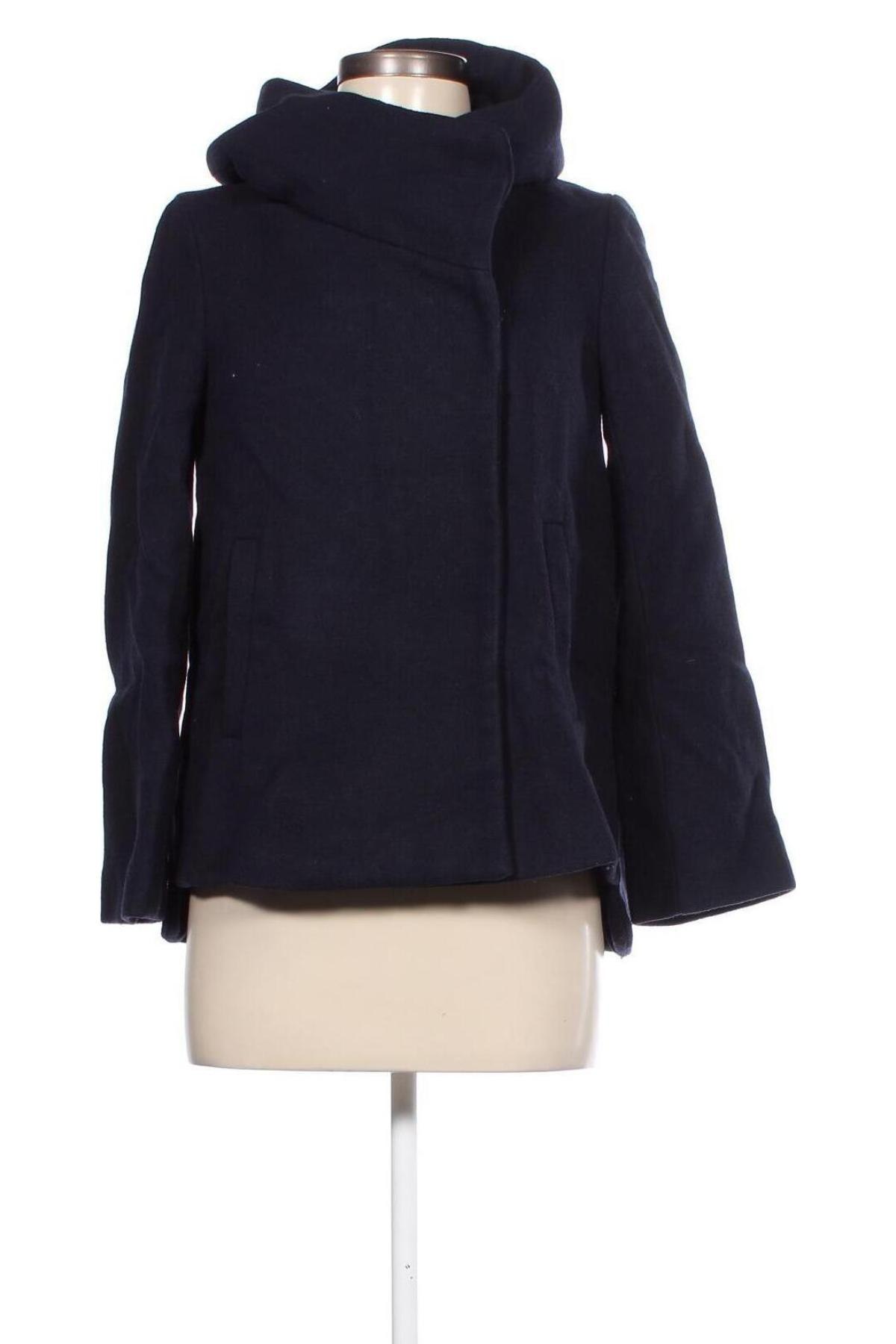 Damenmantel Zara, Größe XS, Farbe Blau, Preis € 47,79