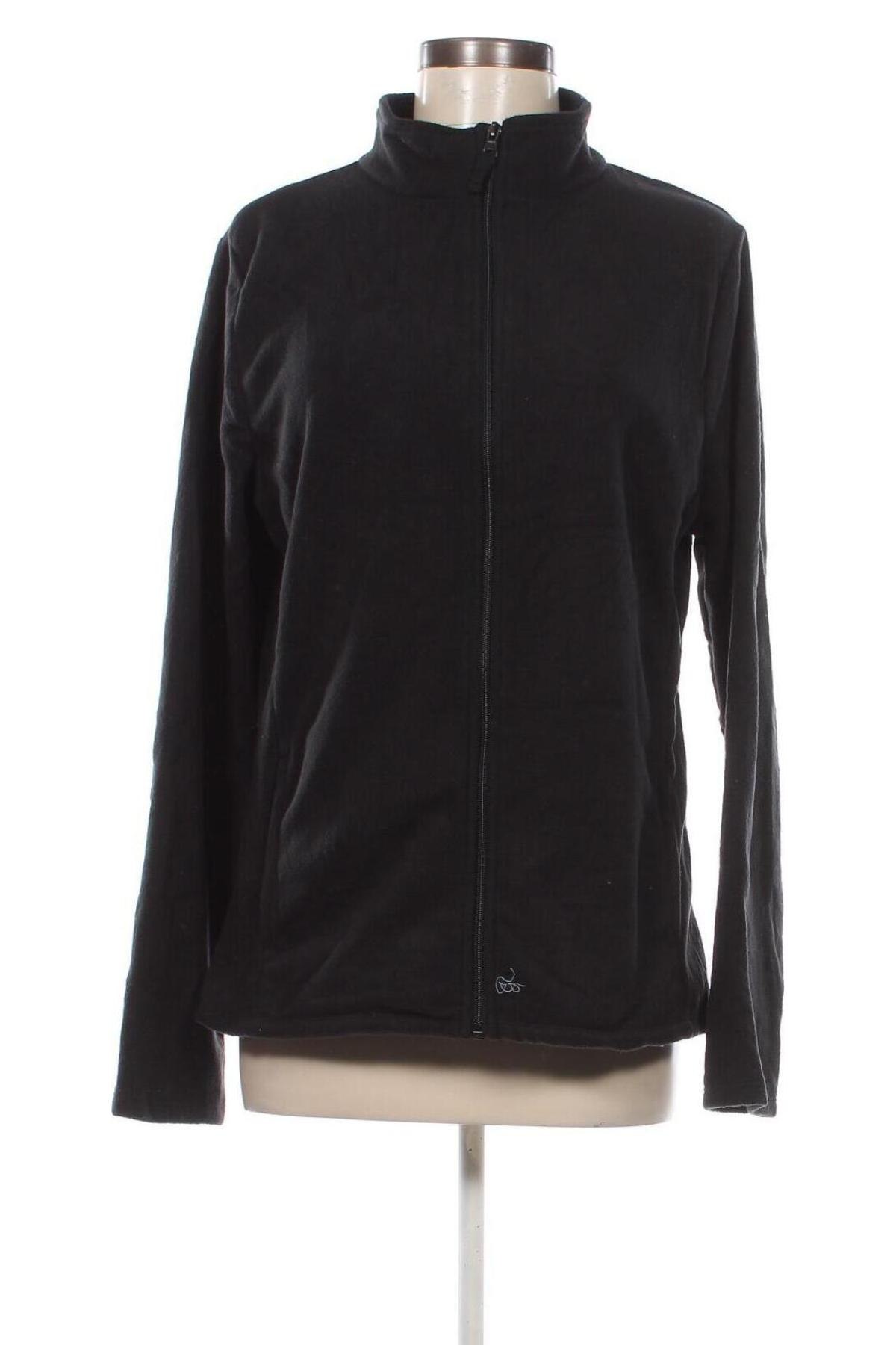 Damen Fleece Oberteil  Circuit, Größe L, Farbe Schwarz, Preis € 27,29