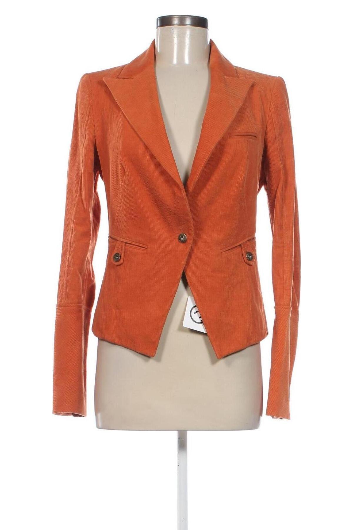 Damen Blazer, Größe L, Farbe Orange, Preis 13,99 €