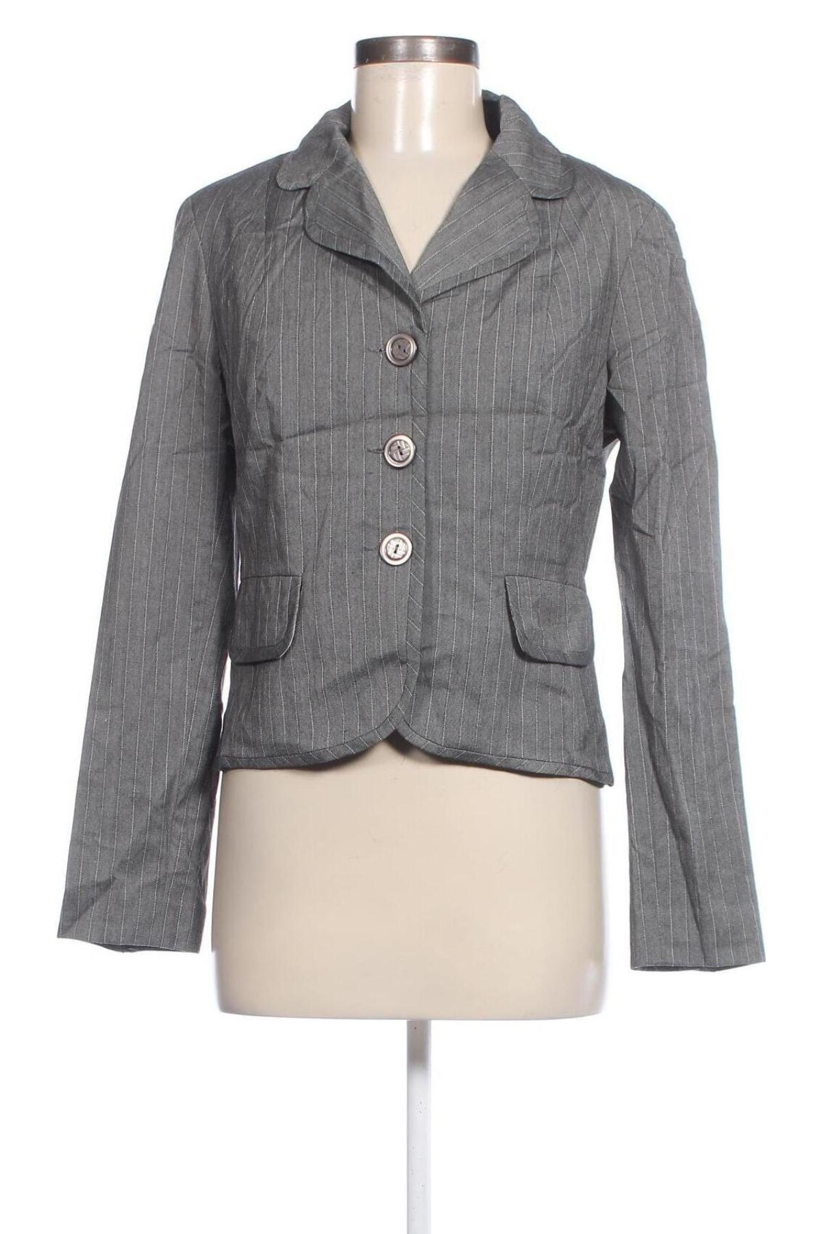 Damen Blazer, Größe M, Farbe Grau, Preis 9,99 €