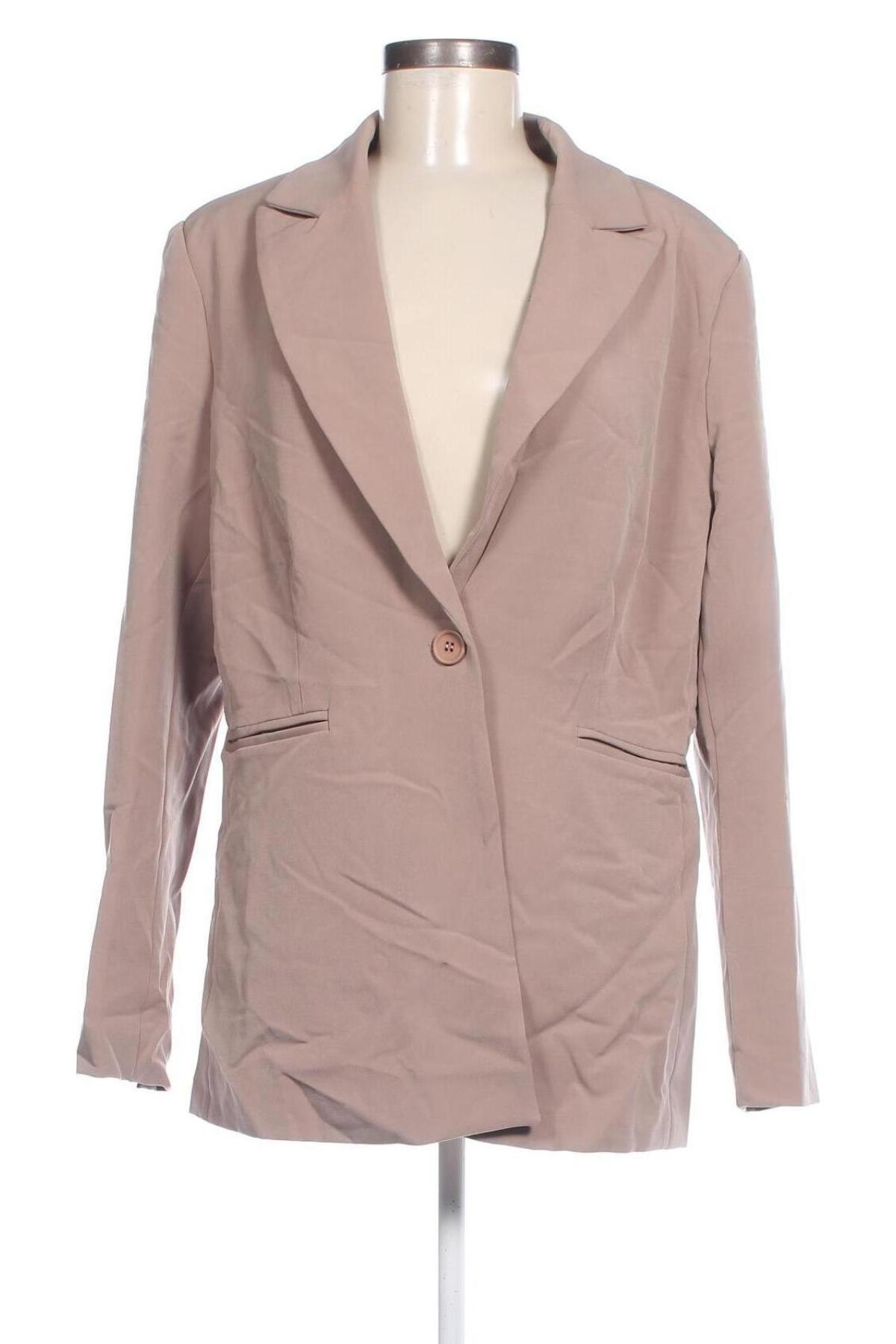 Damen Blazer Atmos & Here, Größe XXL, Farbe Beige, Preis 47,79 €