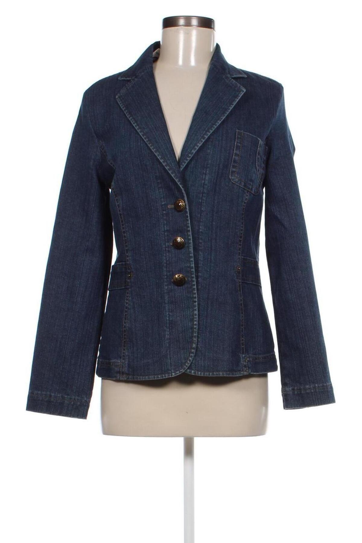 Damen Blazer Bianca, Größe M, Farbe Blau, Preis 24,48 €