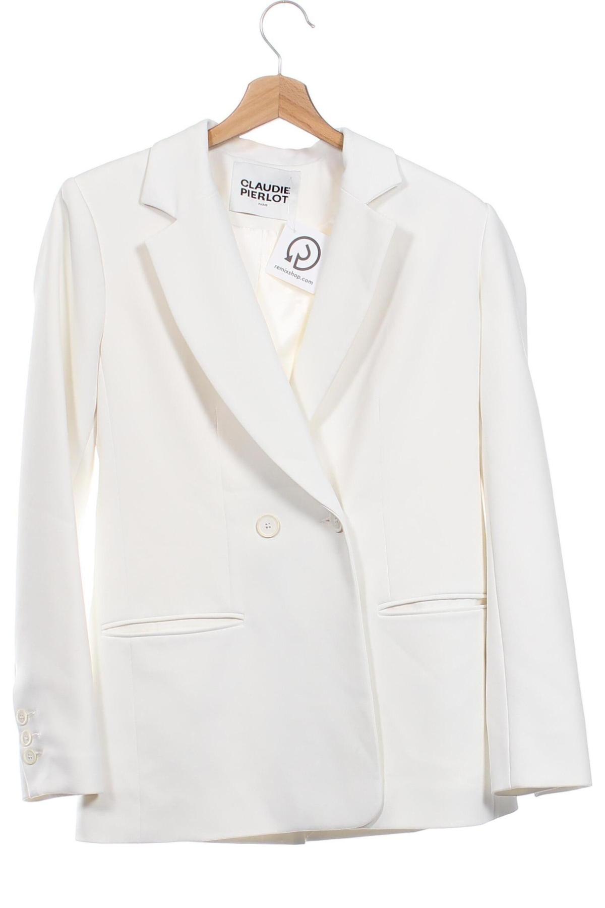 Damen Blazer Claudie Pierlot, Größe XS, Farbe Weiß, Preis € 62,99