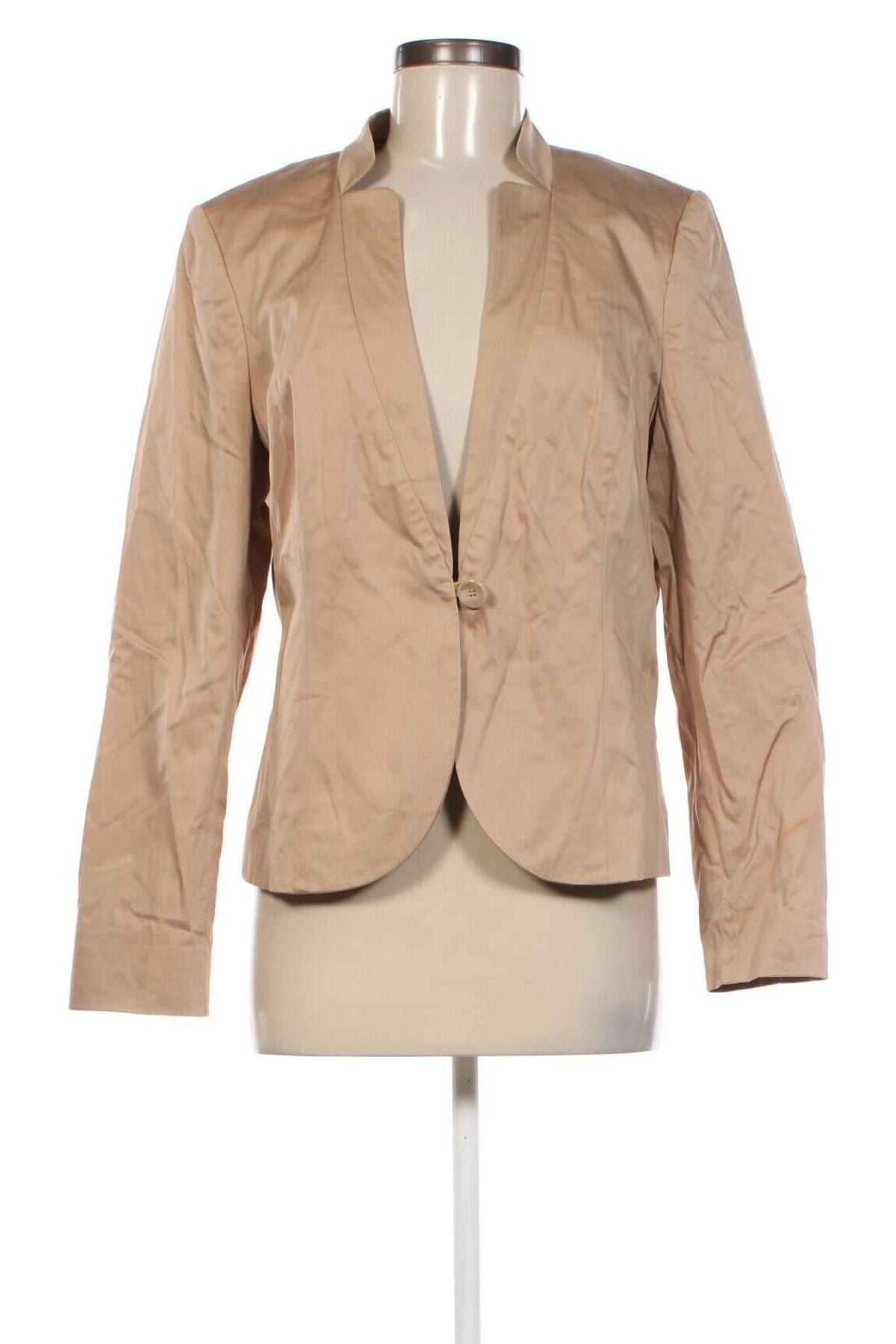 Damen Blazer Comma,, Größe L, Farbe Beige, Preis € 34,49