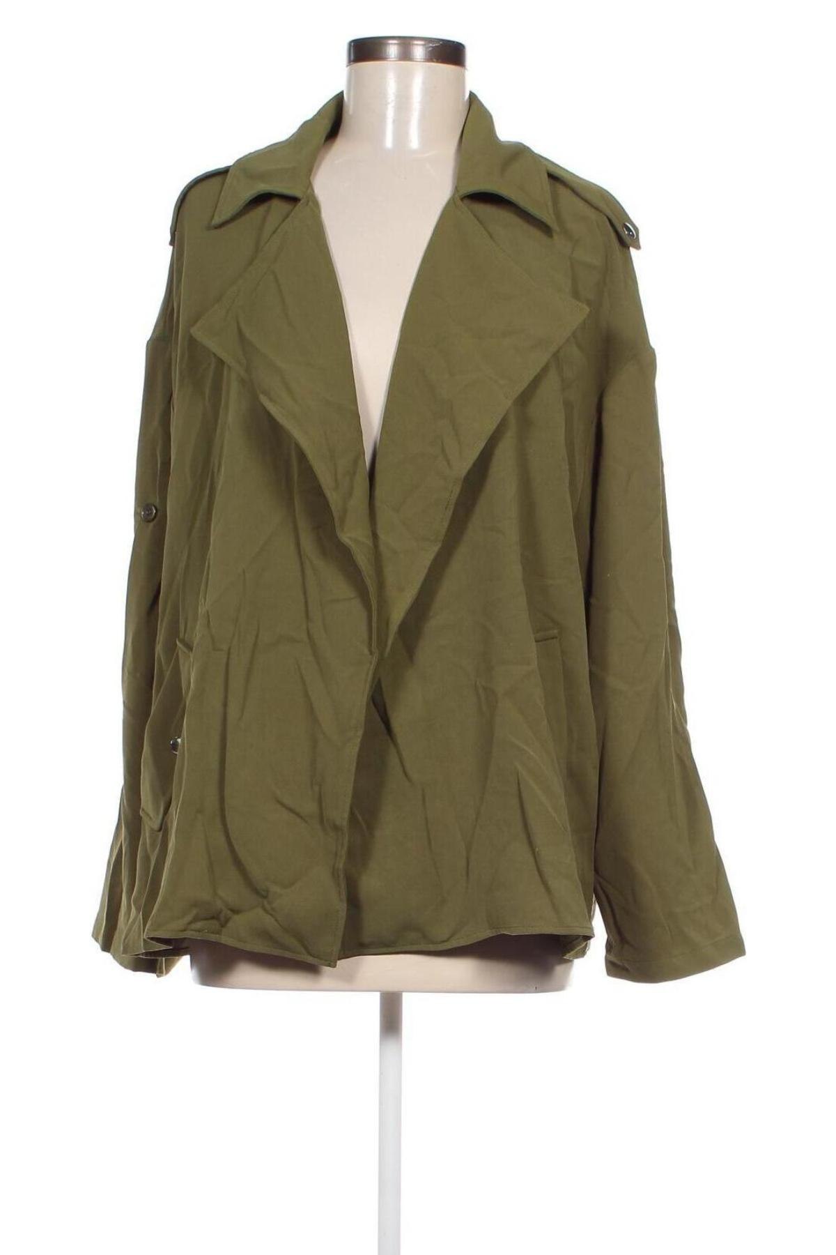 Sacou de femei Even&Odd, Mărime XL, Culoare Verde, Preț 157,99 Lei