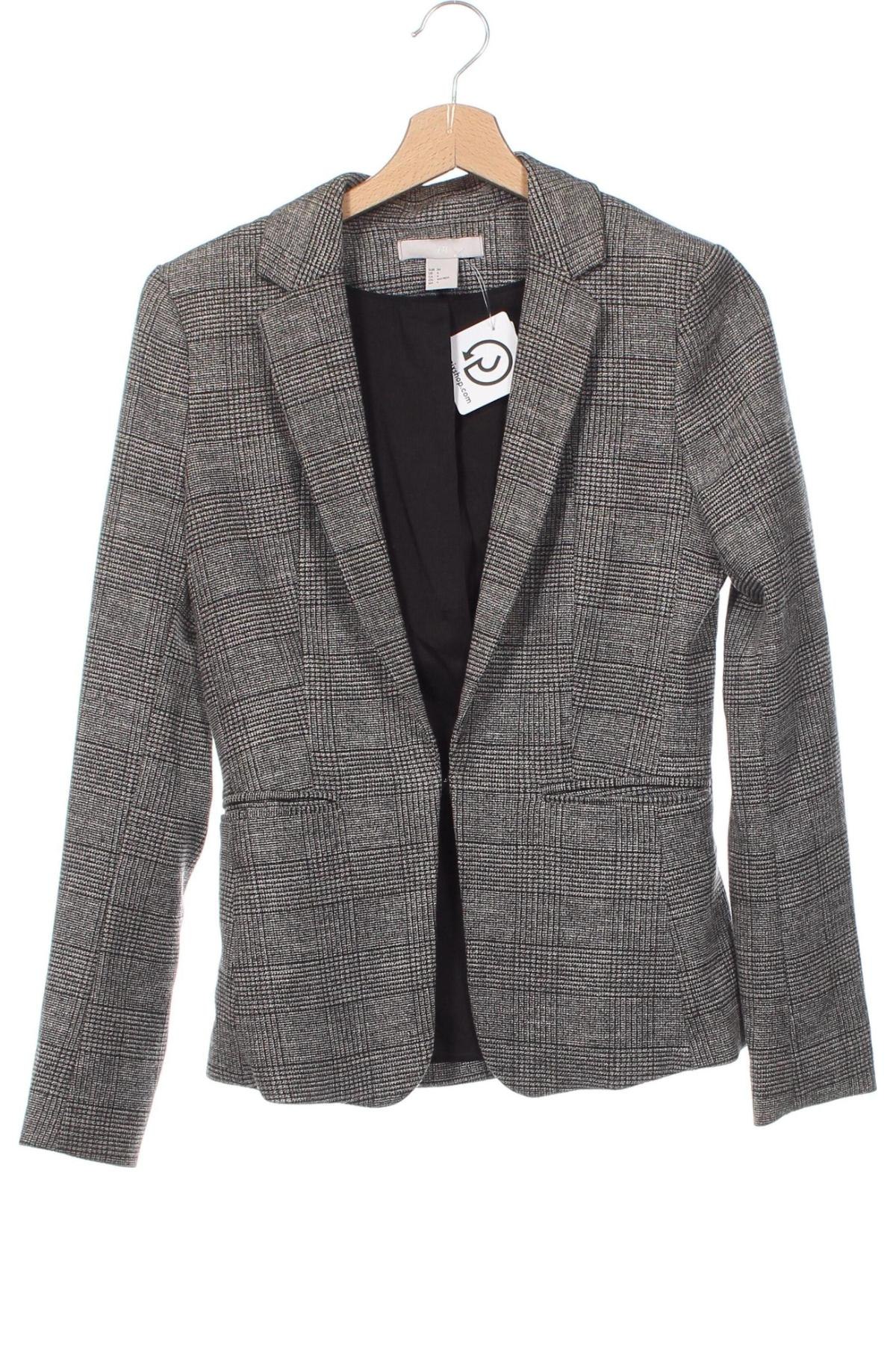 Damen Blazer H&M, Größe XS, Farbe Grau, Preis € 14,99