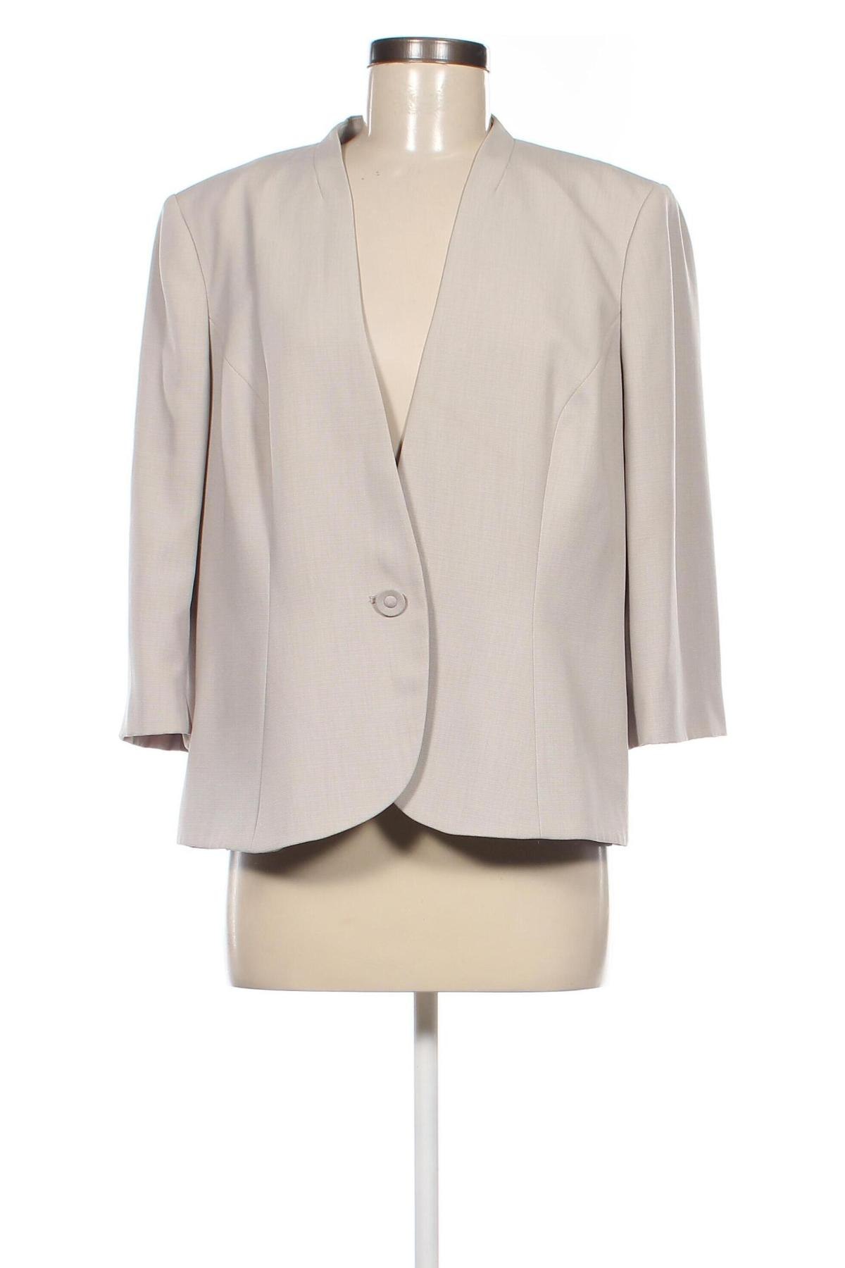 Damen Blazer Jacques Vert, Größe L, Farbe Beige, Preis 30,99 €