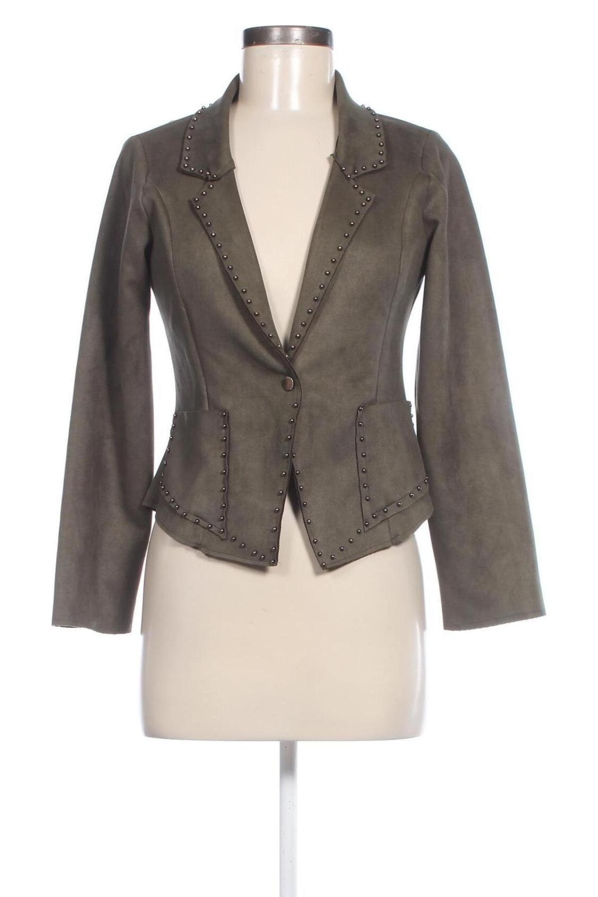 Damen Blazer La faba, Größe M, Farbe Grün, Preis € 10,99