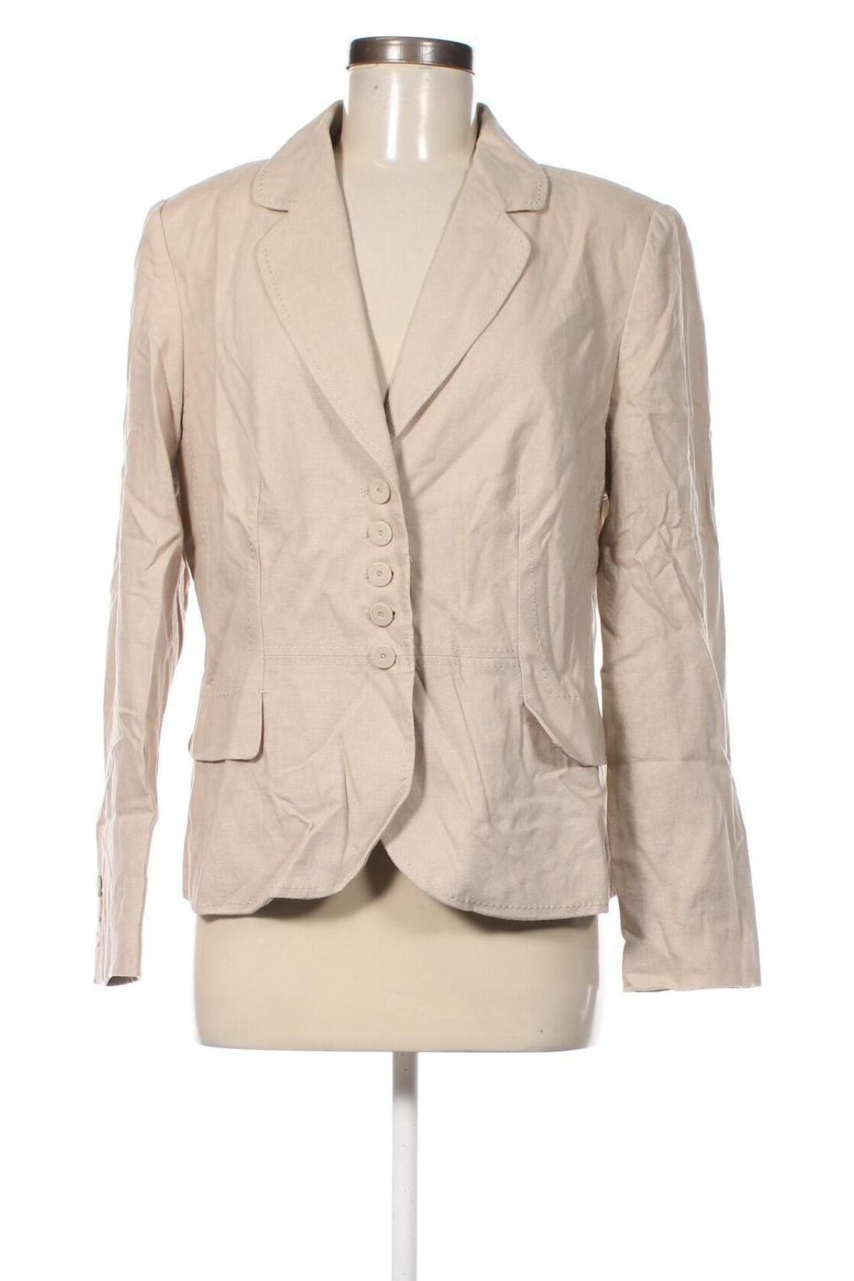 Damen Blazer Marks & Spencer, Größe XL, Farbe Beige, Preis € 33,79