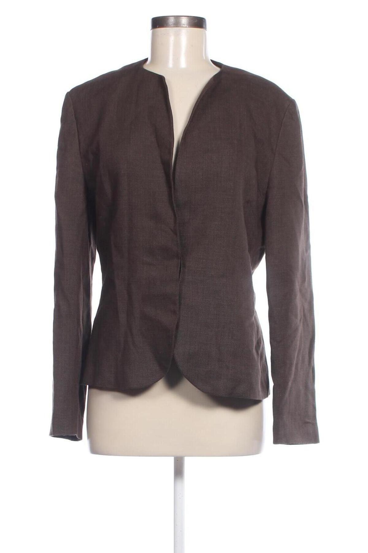 Damen Blazer Marks & Spencer, Größe L, Farbe Braun, Preis 33,79 €