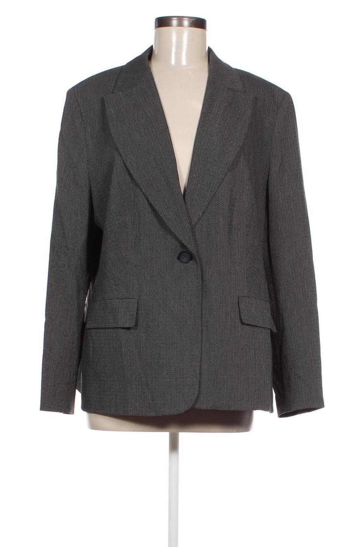 Damen Blazer Marks & Spencer, Größe XXL, Farbe Grau, Preis 33,79 €