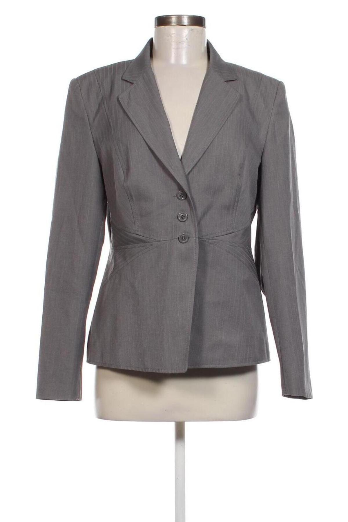 Damen Blazer Marks & Spencer, Größe L, Farbe Grau, Preis 13,99 €