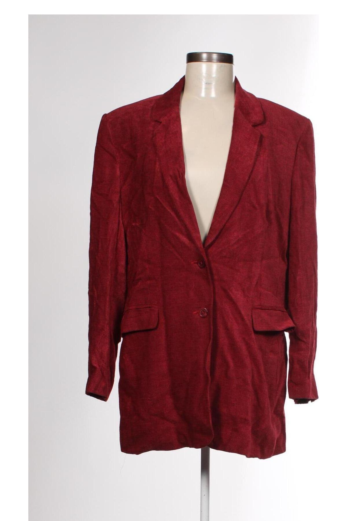 Damen Blazer Marks & Spencer, Größe XXL, Farbe Rot, Preis € 13,99