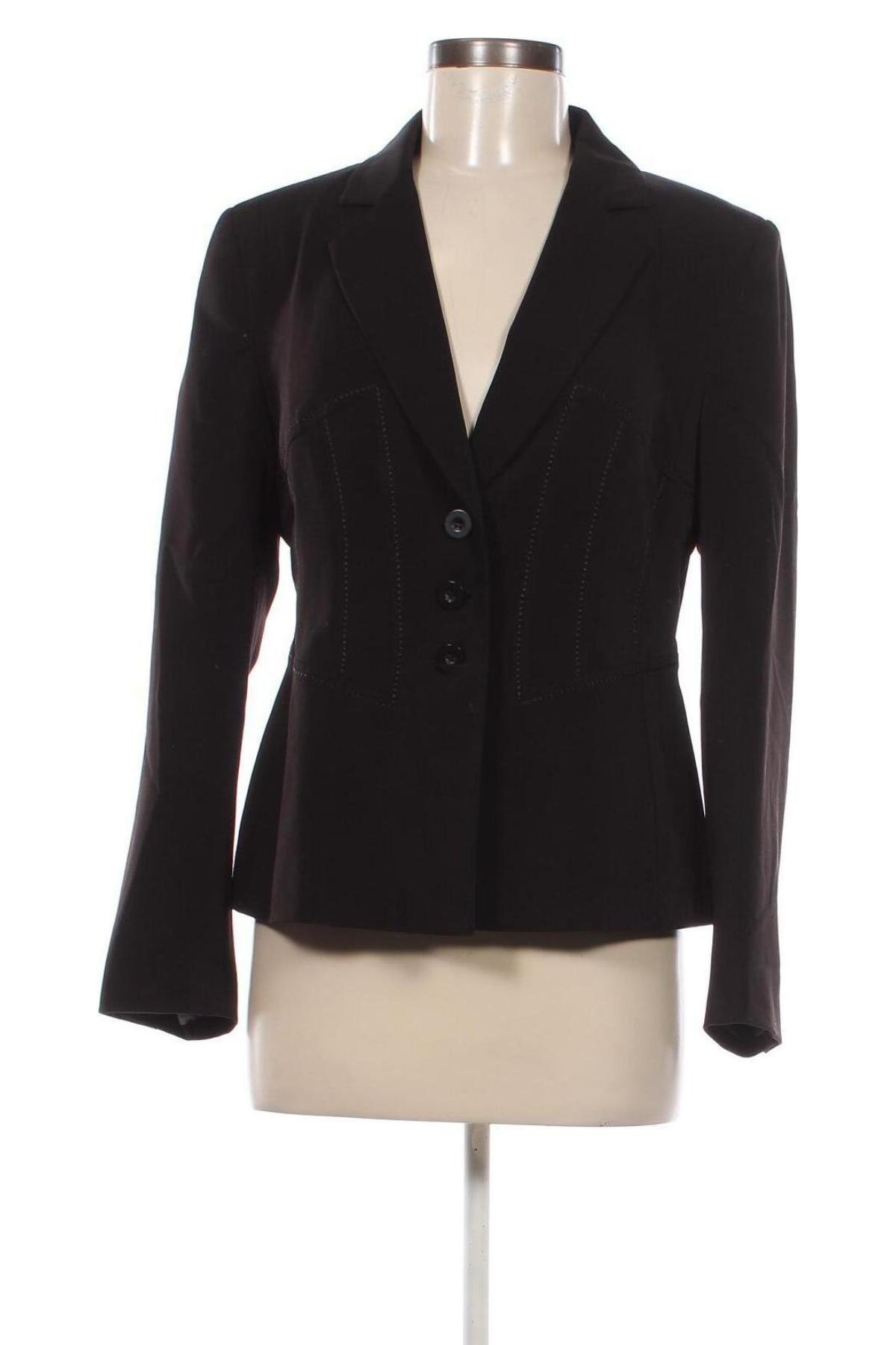 Damen Blazer Marks & Spencer, Größe L, Farbe Schwarz, Preis 33,79 €