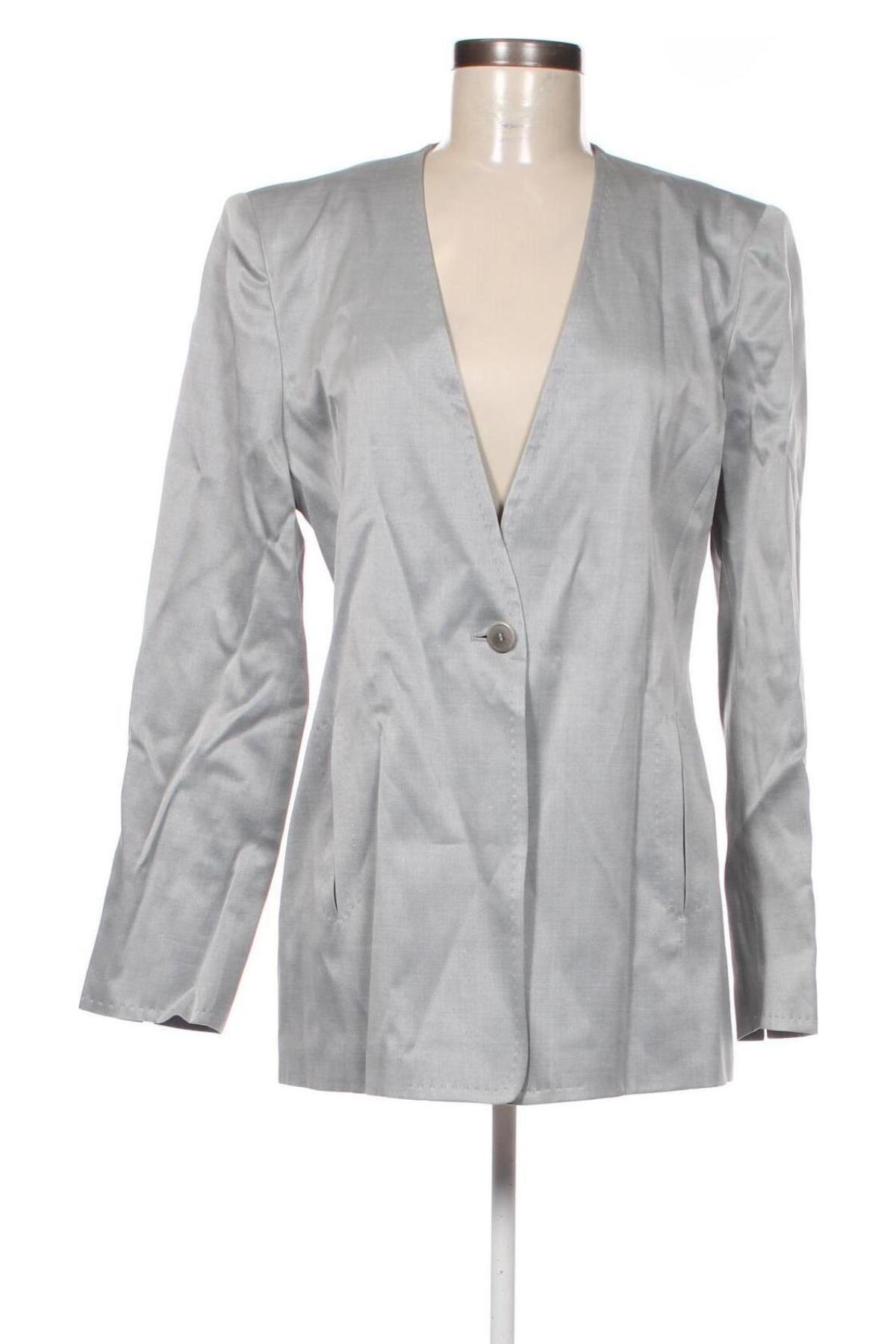 Damen Blazer Max Mara, Größe L, Farbe Grau, Preis 130,99 €