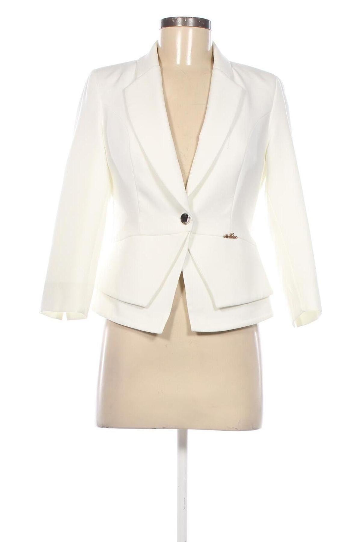 Damen Blazer Noix, Größe M, Farbe Weiß, Preis 25,00 €