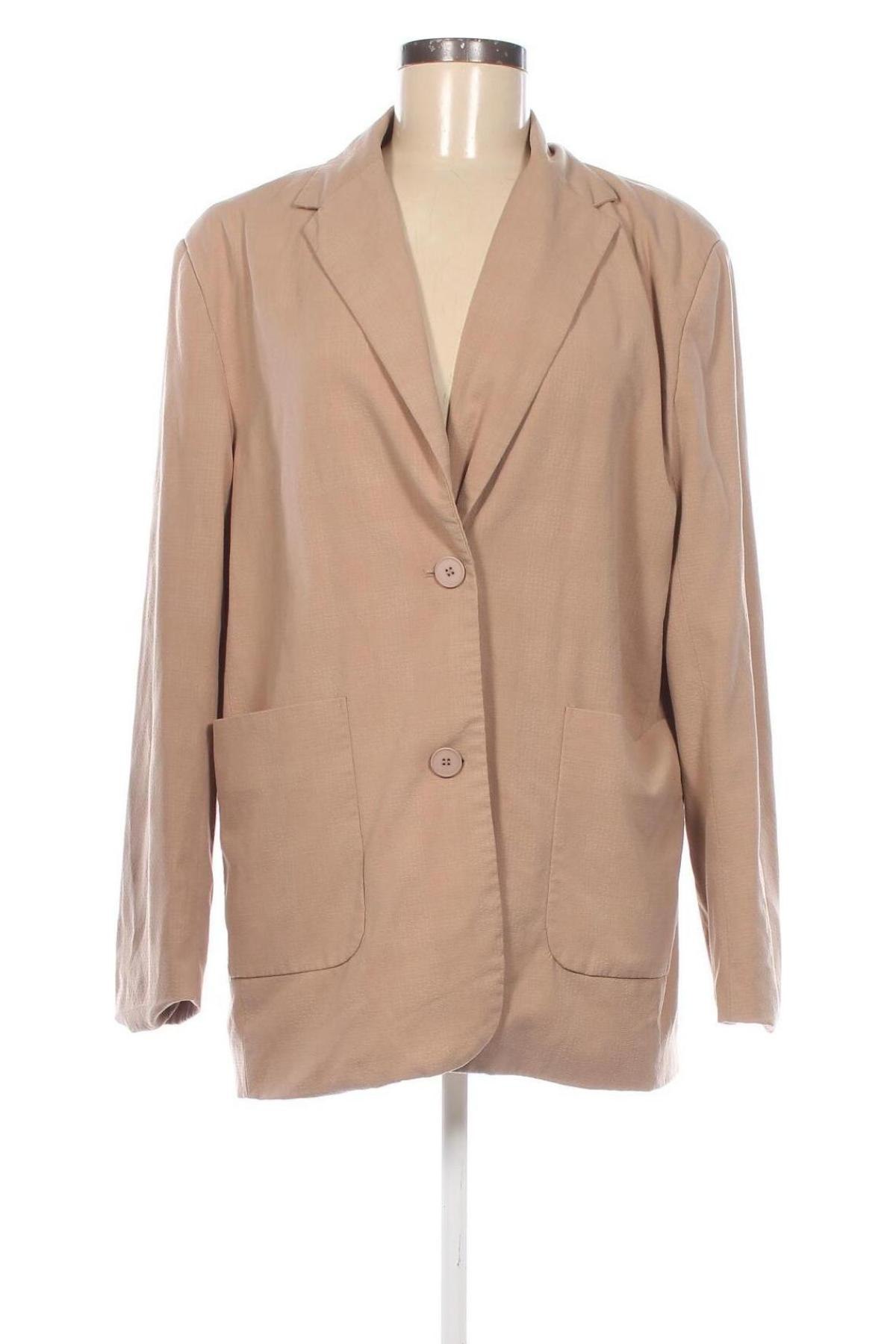 Damen Blazer OAK + FORT, Größe M, Farbe Beige, Preis € 17,99