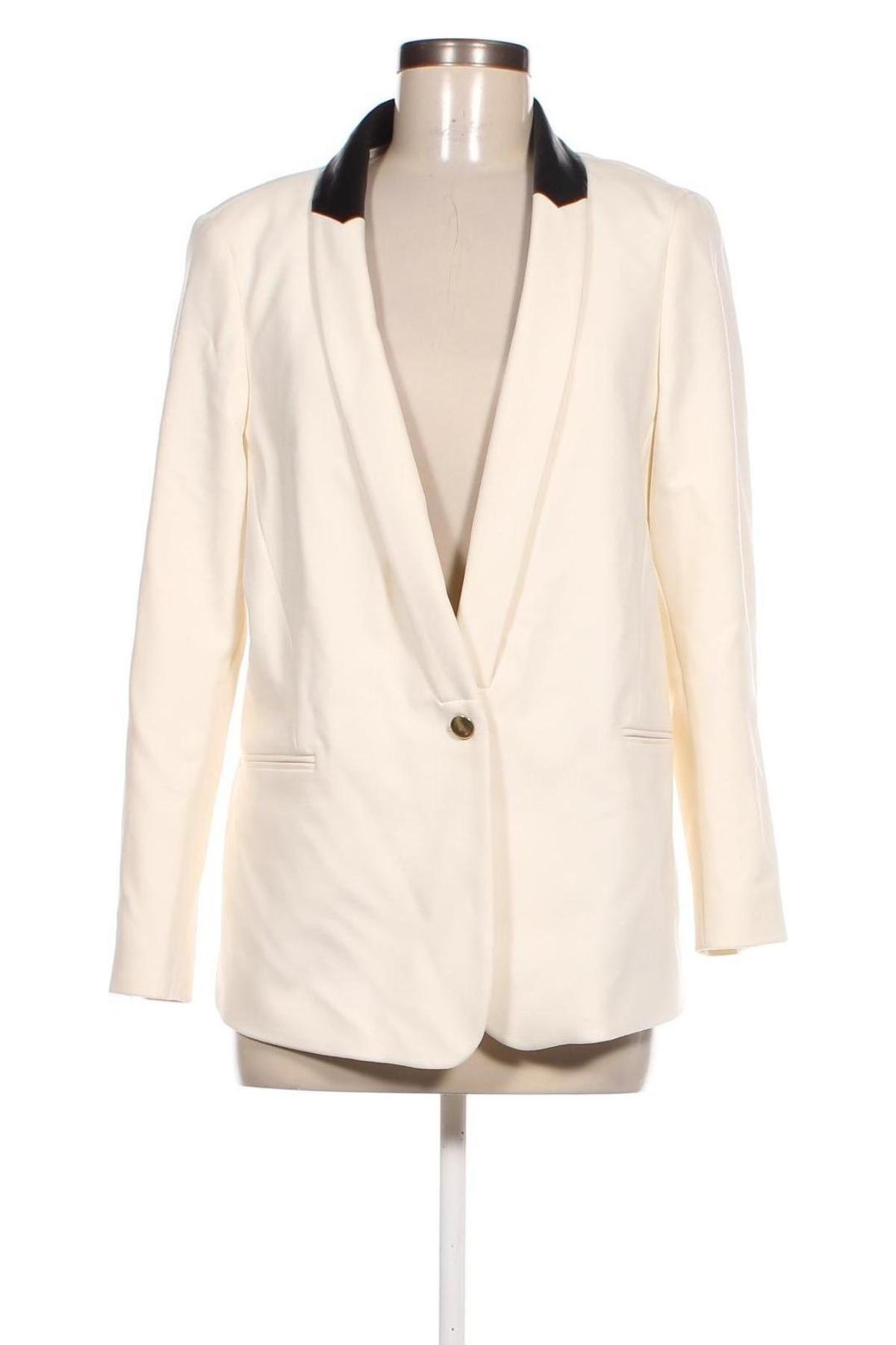 Damen Blazer Oui, Größe XL, Farbe Ecru, Preis € 75,99